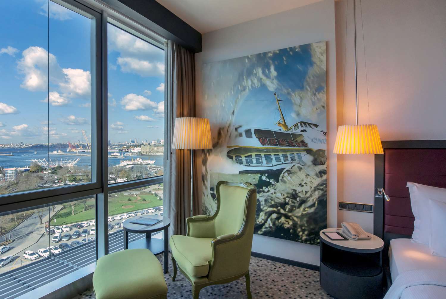 Premium, Deluxe, King Bed, Sea View