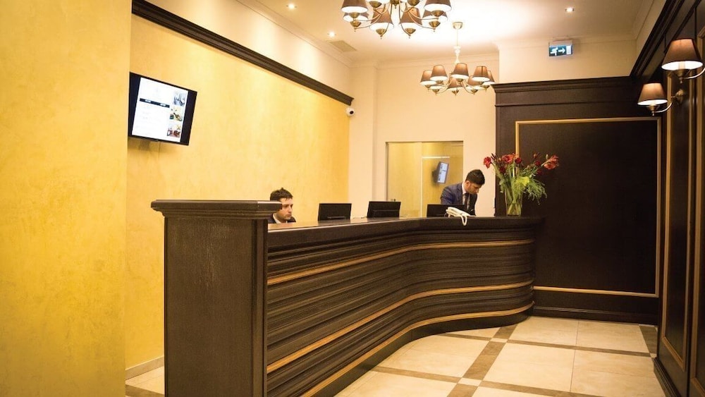 Lobby at Ambasador Hotel, BUCHAREST