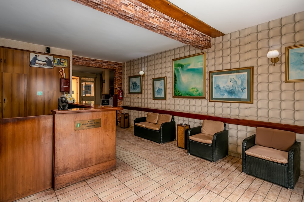 Lobby at Agip Motel, MBARARA