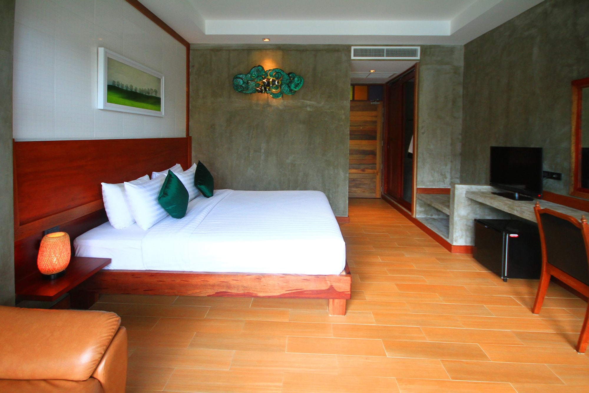 Deluxe, Double Bed, Pool Access