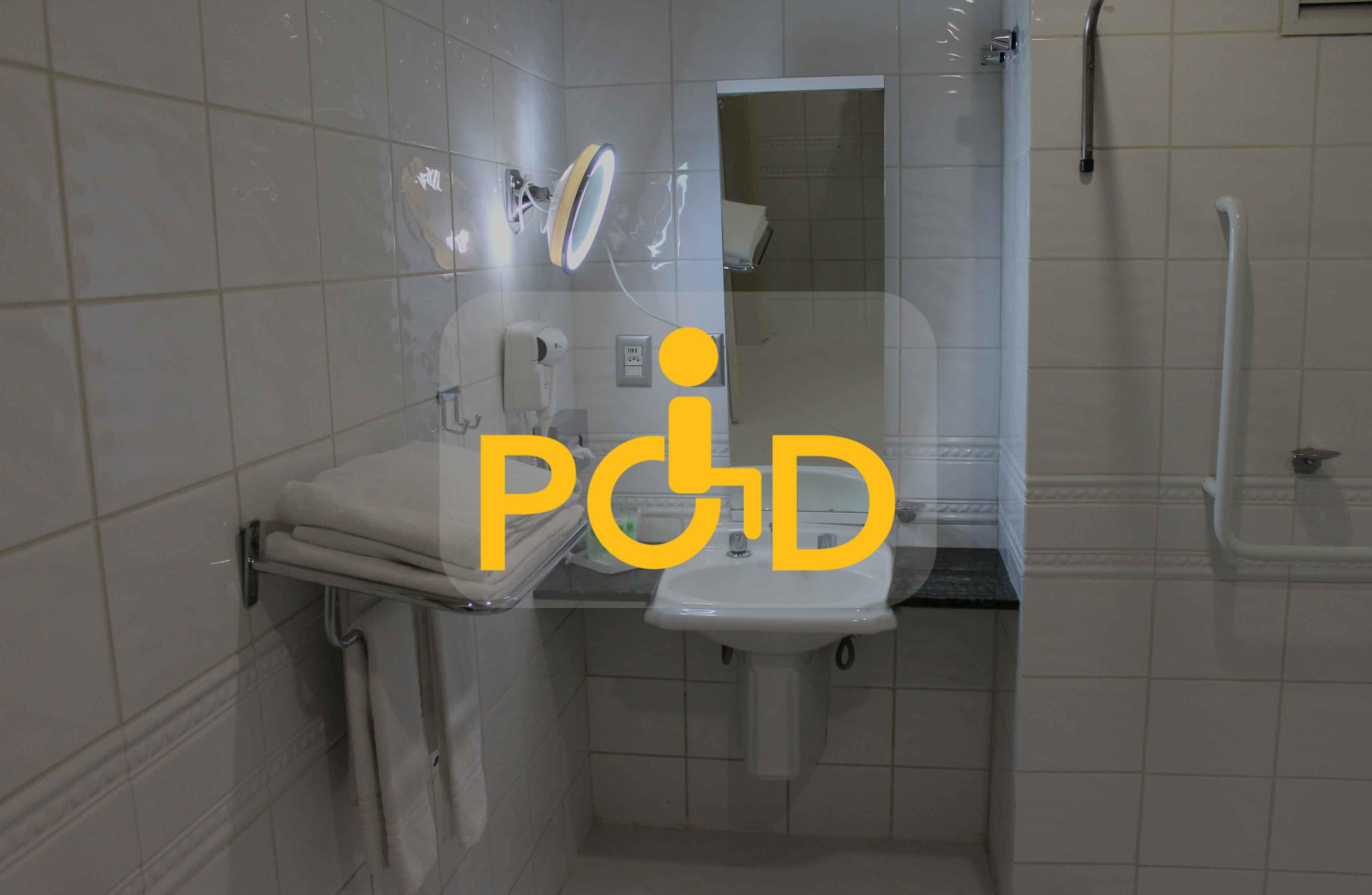 غرفة لذوي الإعاقة، Master Porto Alegre (ex. Holiday Inn Porto Alegre) 6/6