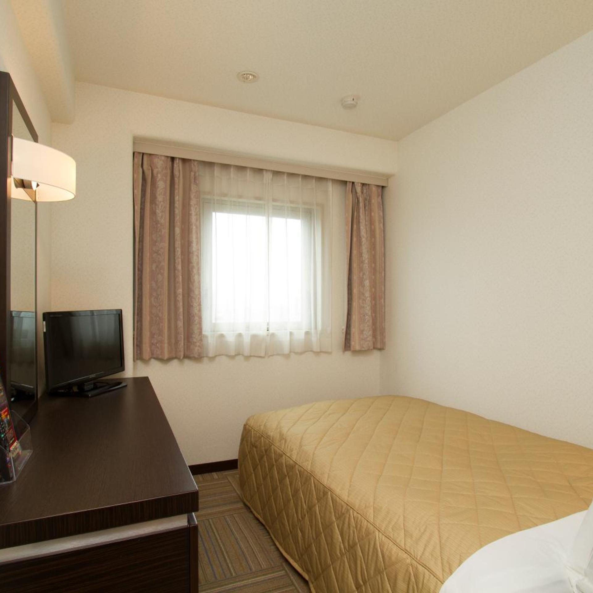 غرفة مفردة بسرير فردي، Ariston Inn Kanda Kitakyushu Airport 4/5