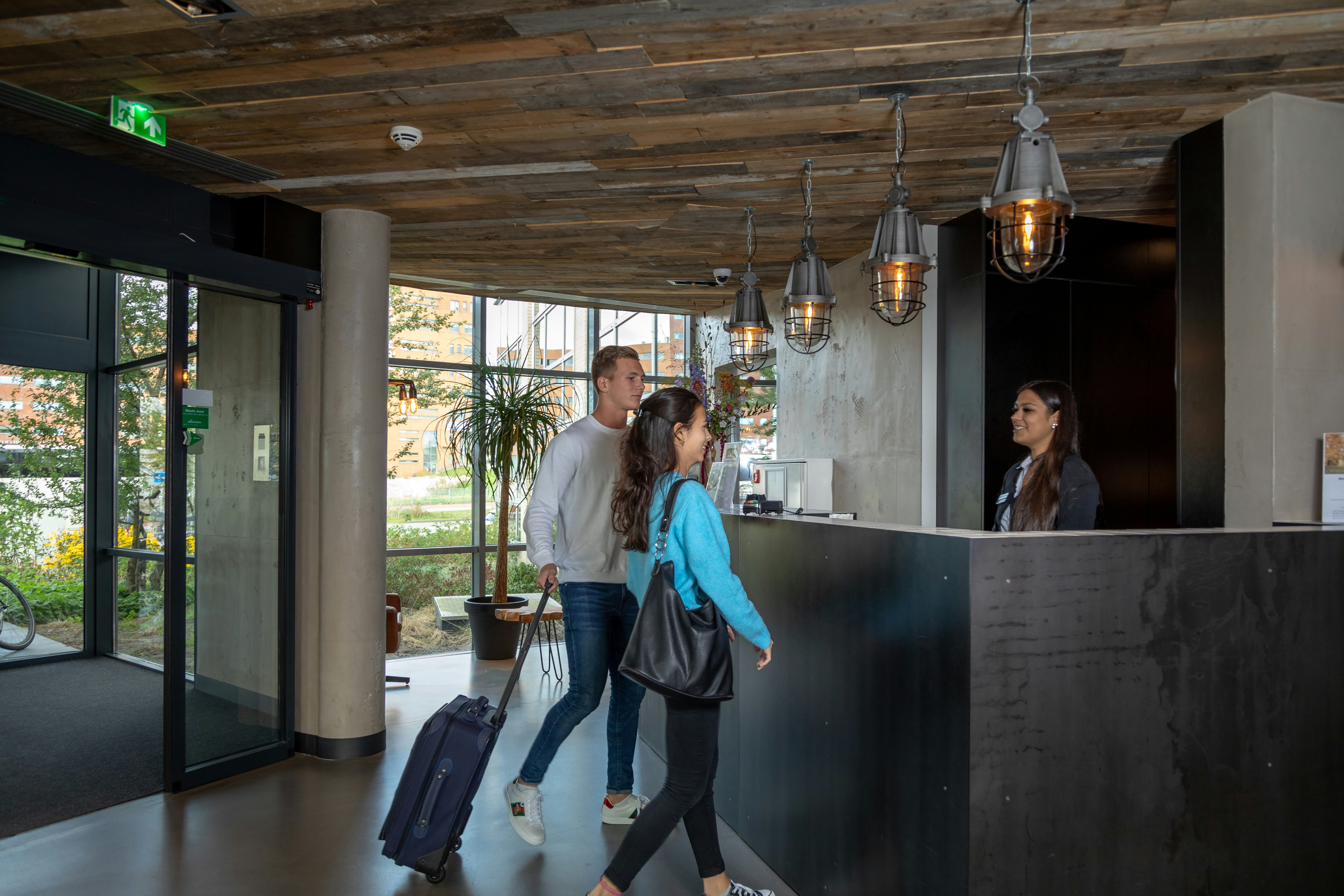 Lobby at Urban Lodge Hotel, AMSTERDAM