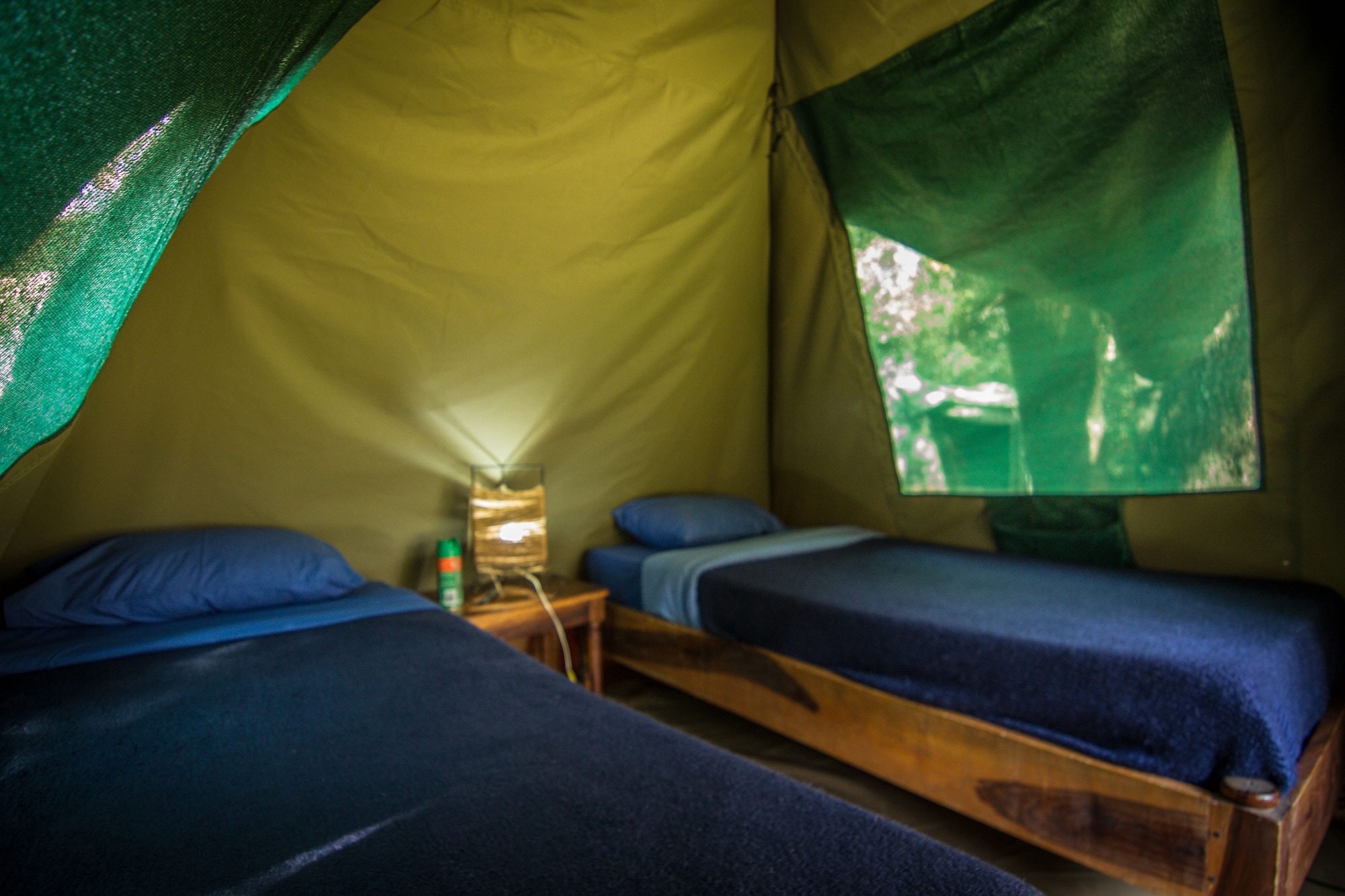 Adventure, Village, Tent, Twin Beds