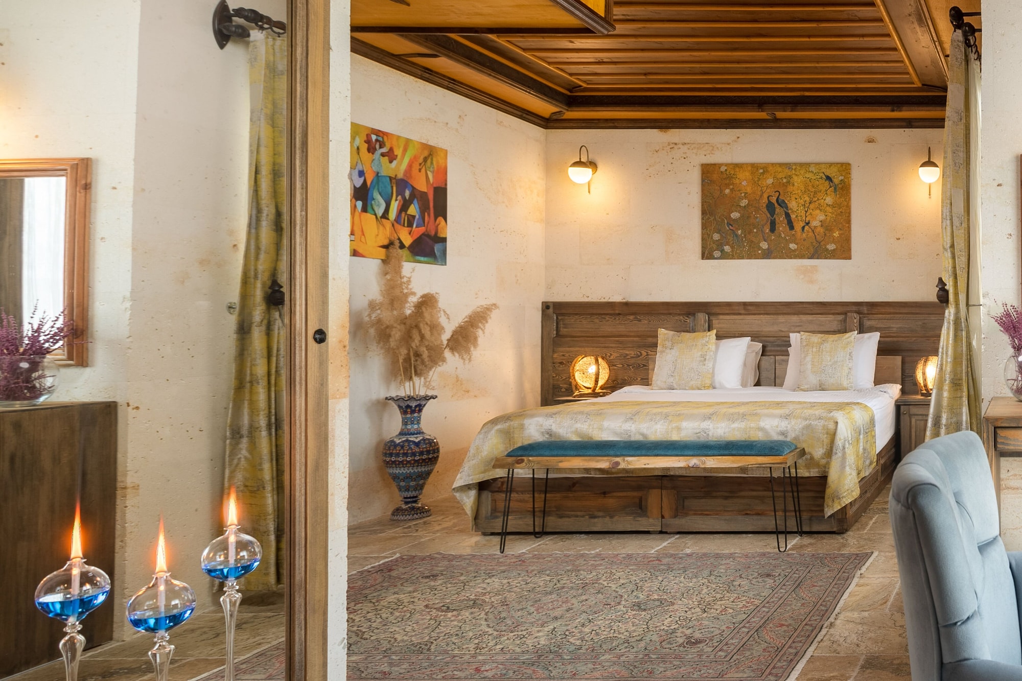 Stone, Deluxe, Suite, Queen Bed، Acer Cave Hotel 7/10