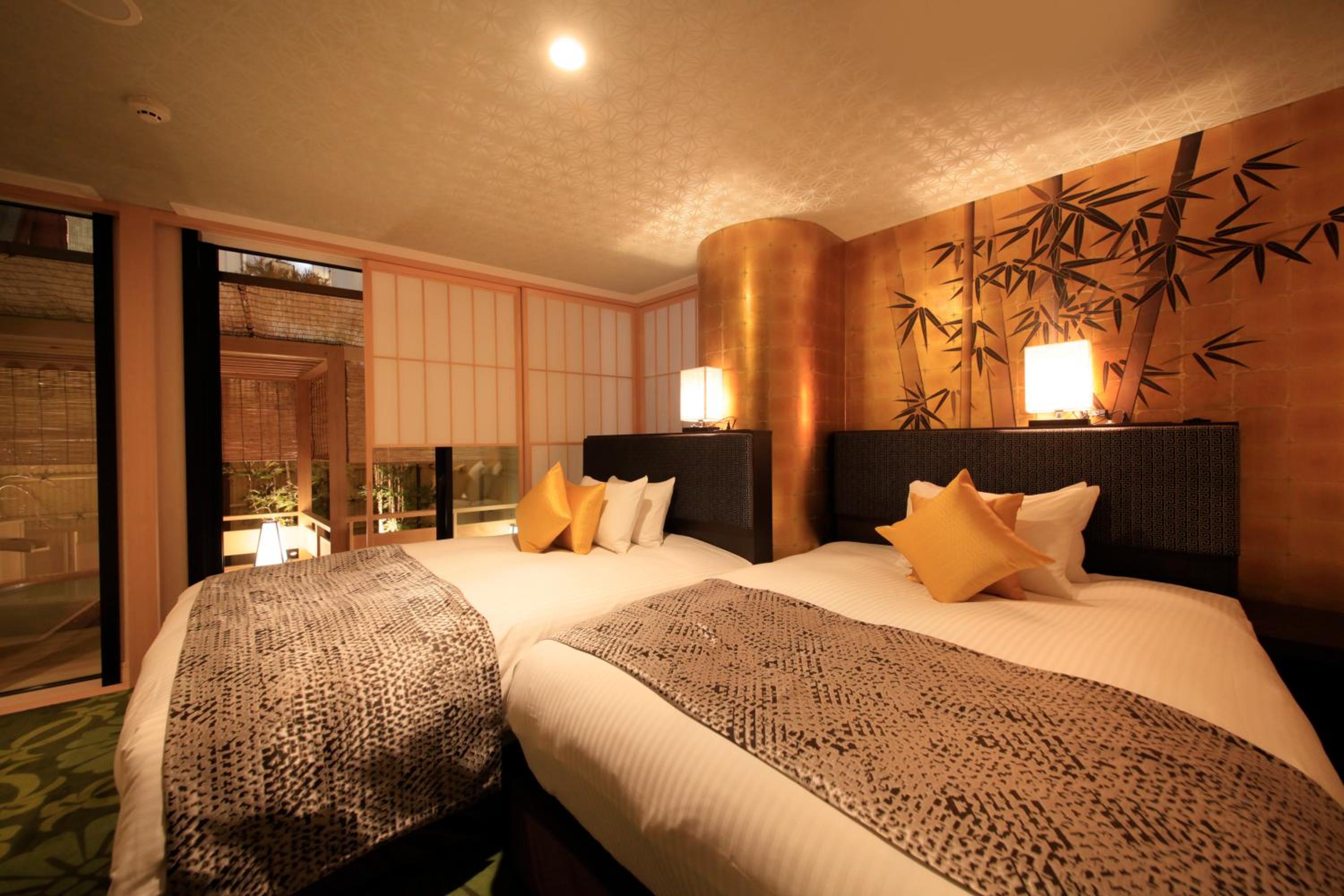 Japanese, Family, 2 Double Beds, Outdoor Bath, Annex