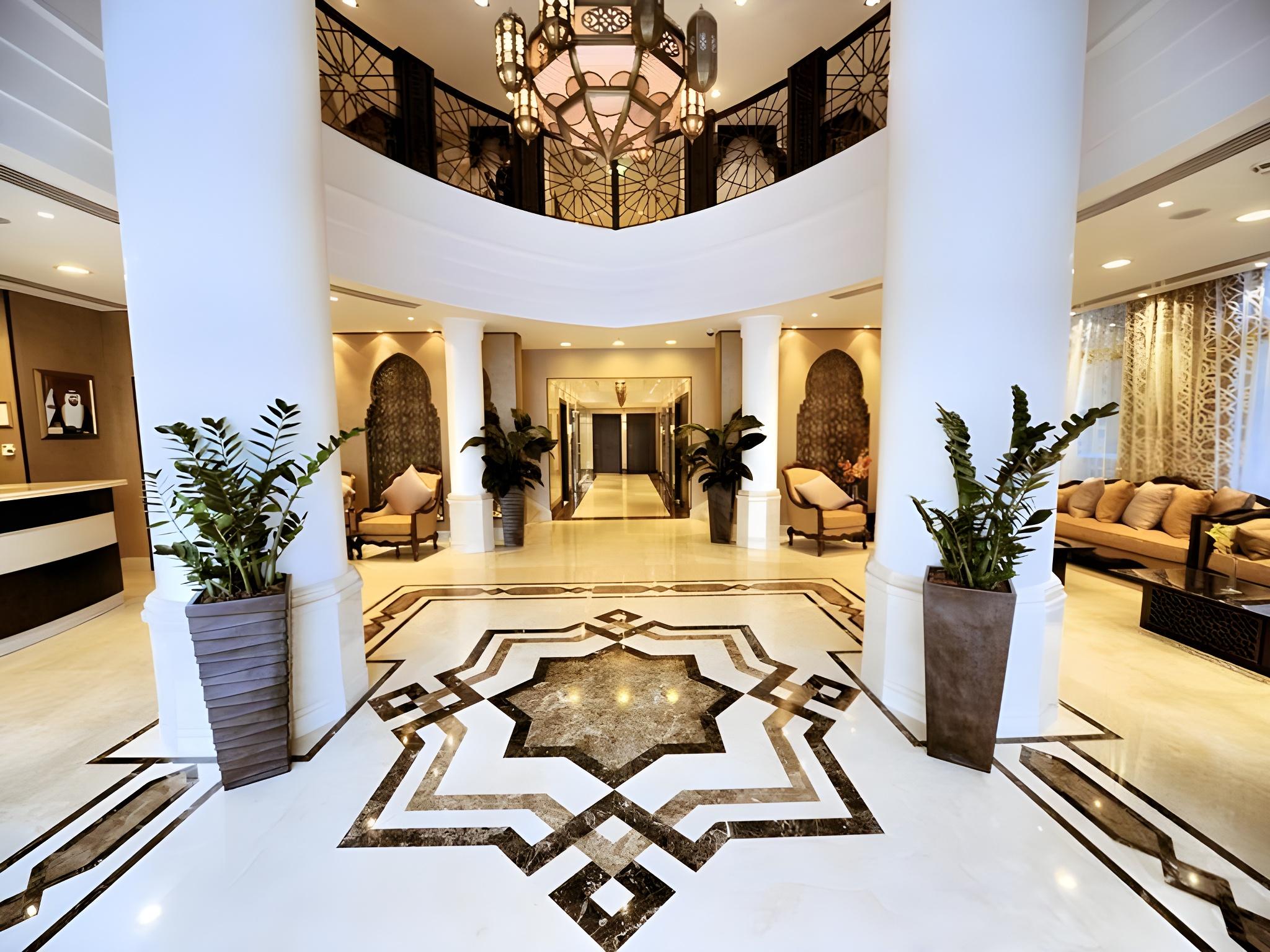 Lobby at Al Hamra Hotel Sharjah, SHARJAH