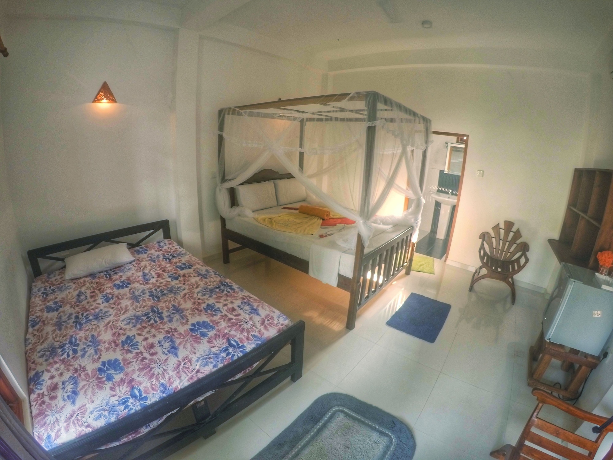 Deluxe, Triple, 2 King Beds, Garden View, Garden Area