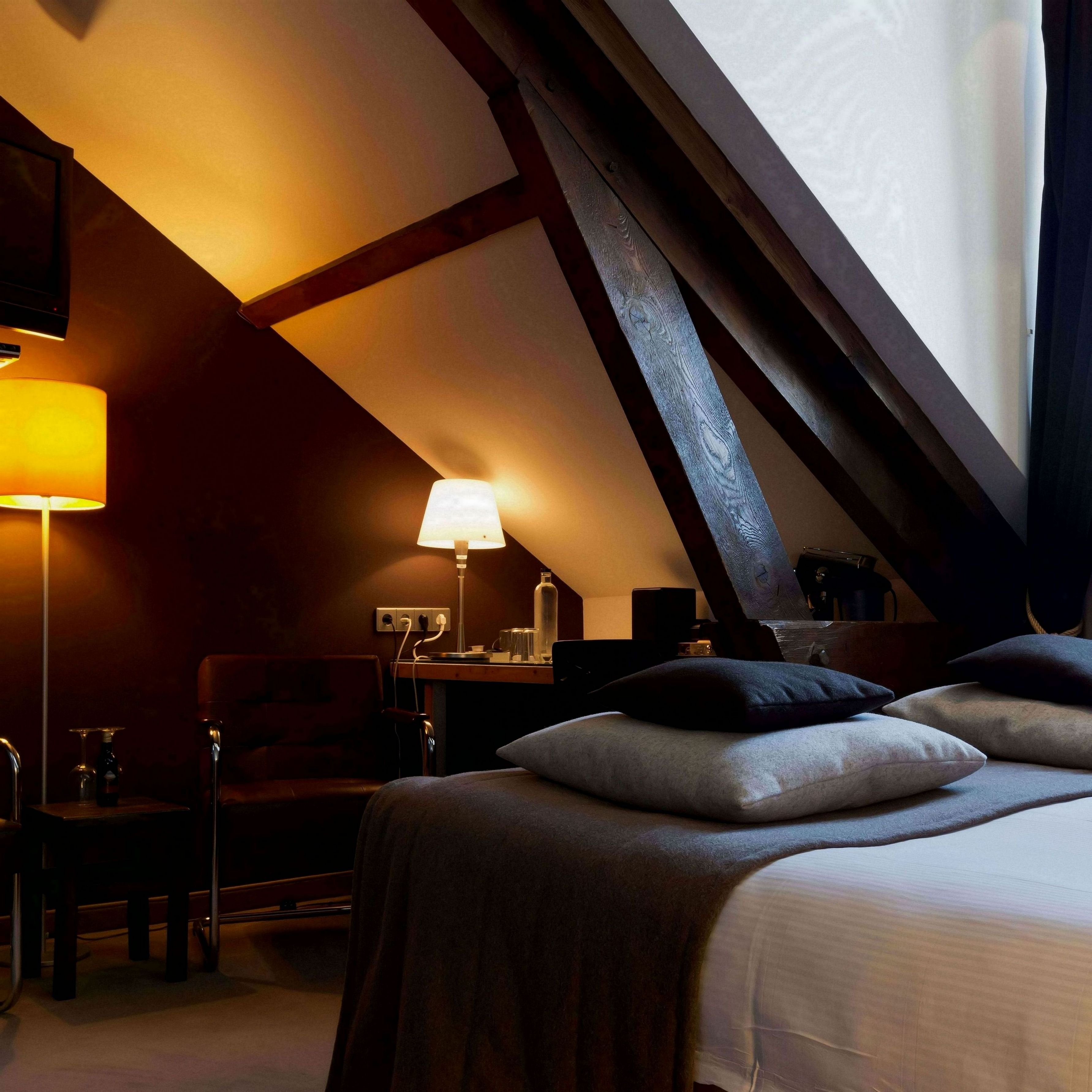 غرفة قياسية بسرير مزدوج، Suite Hotel Pincoffs Rotterdam 3/3
