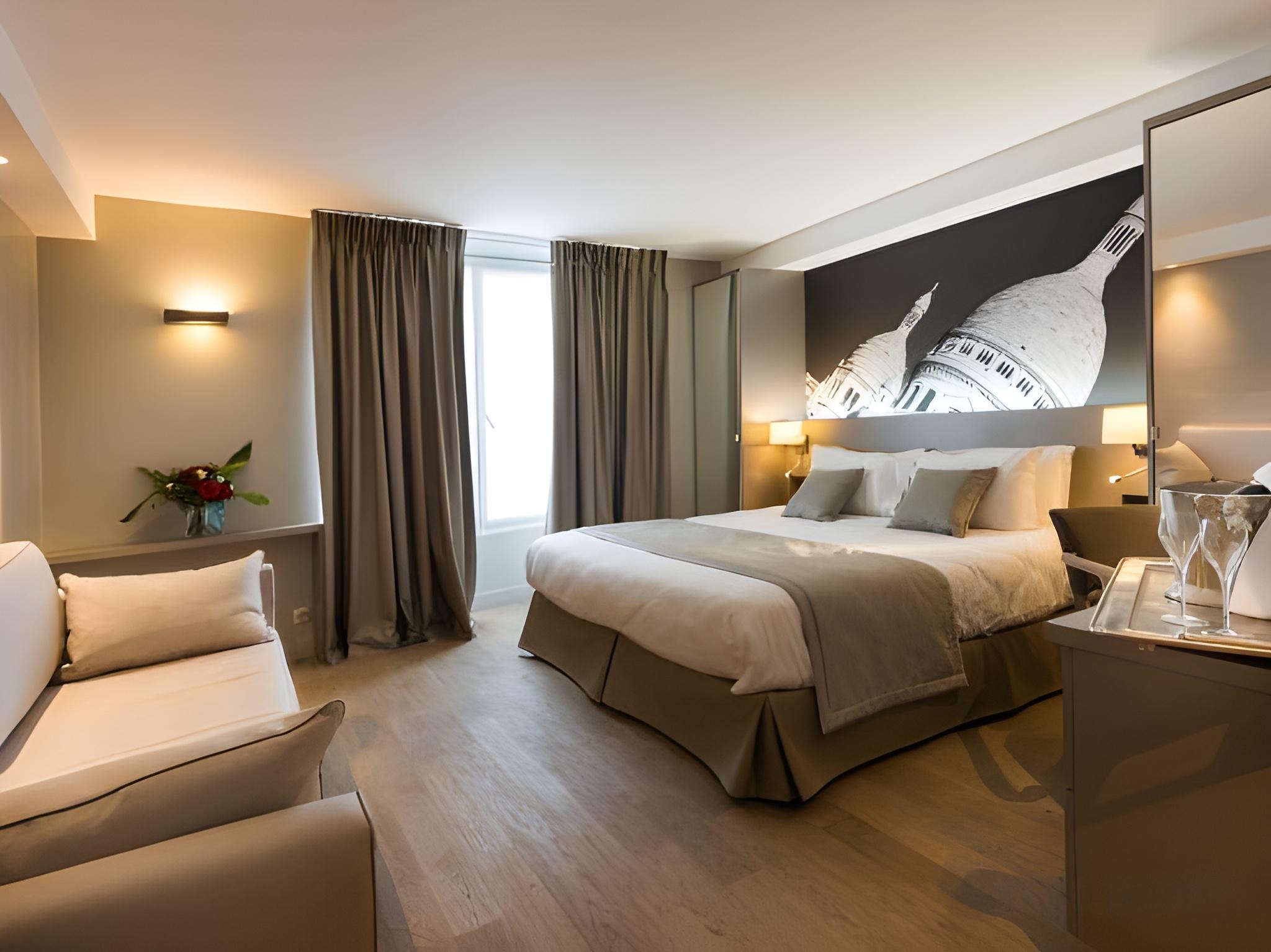 Deluxe, Suite, Double and Twin Beds, Sauna