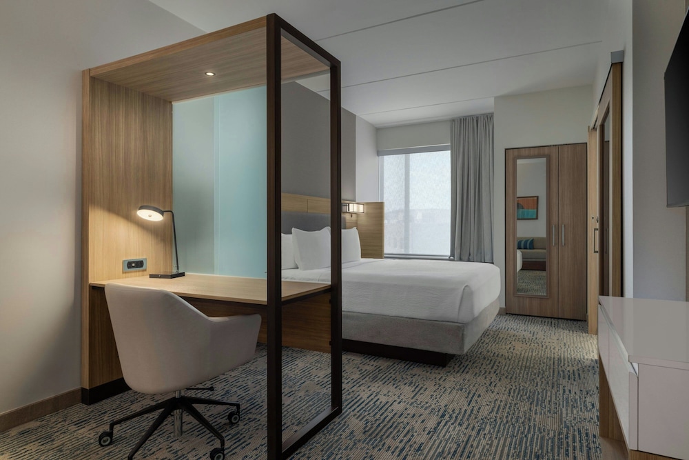 جناح بسرير كينج مع سرير سحّاب إضافي لذوي الإعاقة، Springhill Suites Allentown Bethlehem Center Valley 8/8
