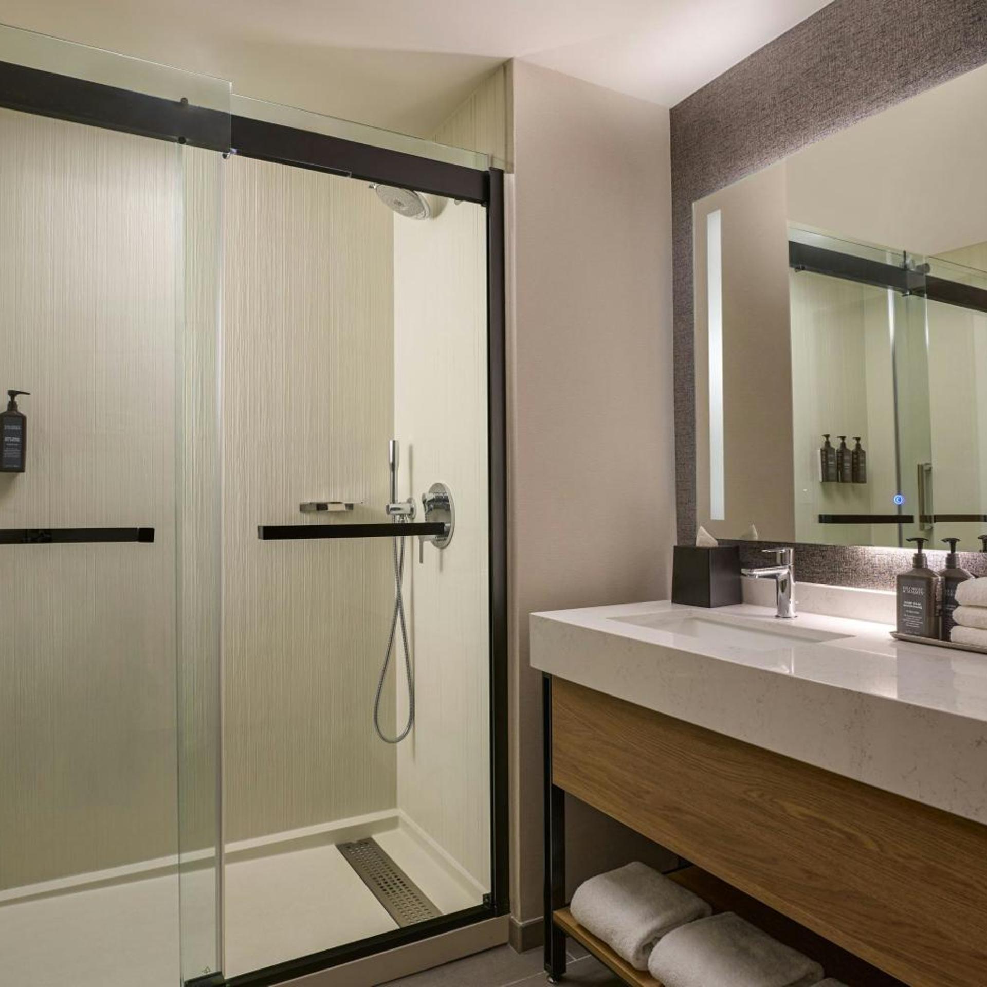 غرفة بسرير كينج بإطلالة على المدينة في طابق منخفض، Sheraton Grand Sacramento 7/8