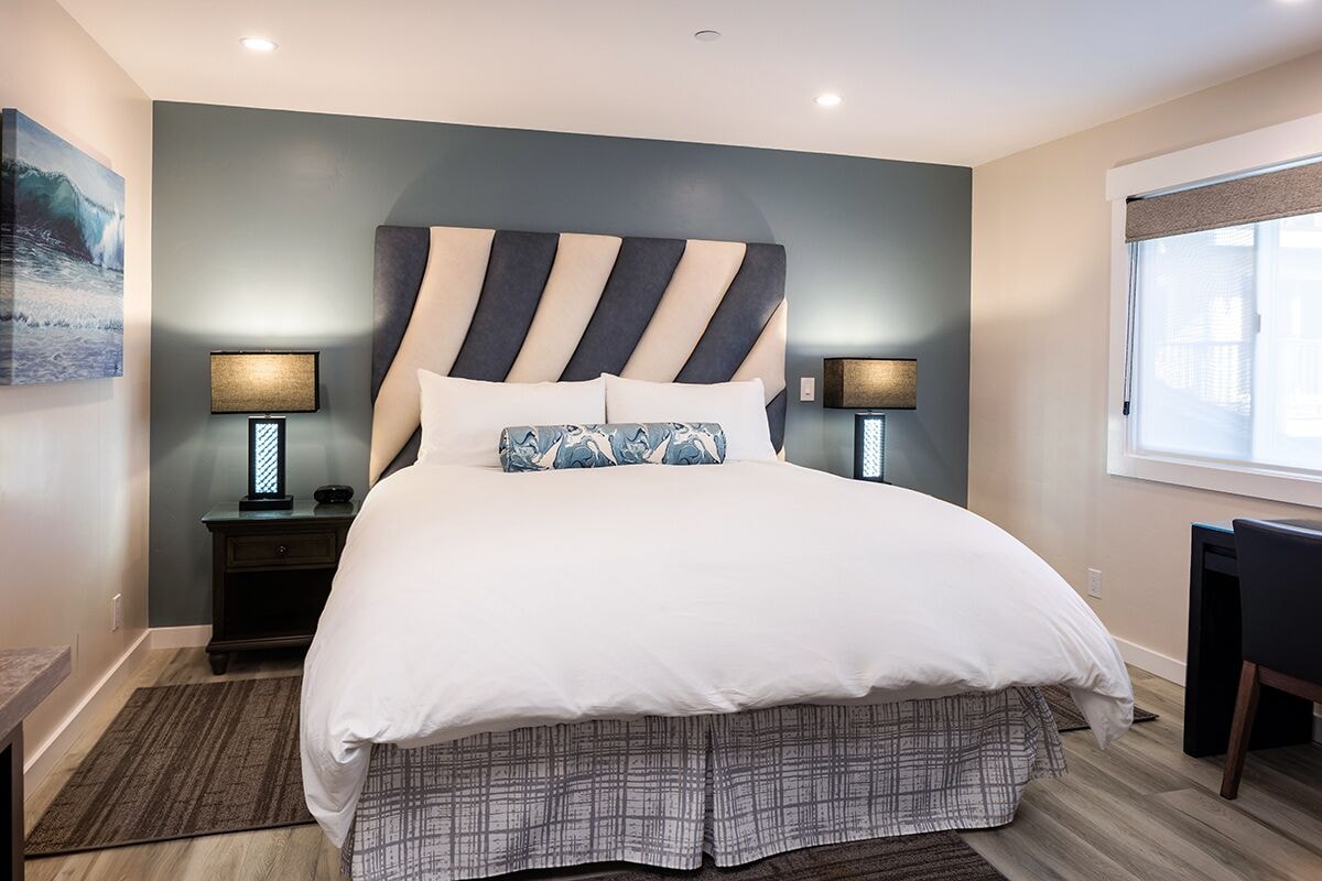 Beach, Standard, King Bed, Garden View