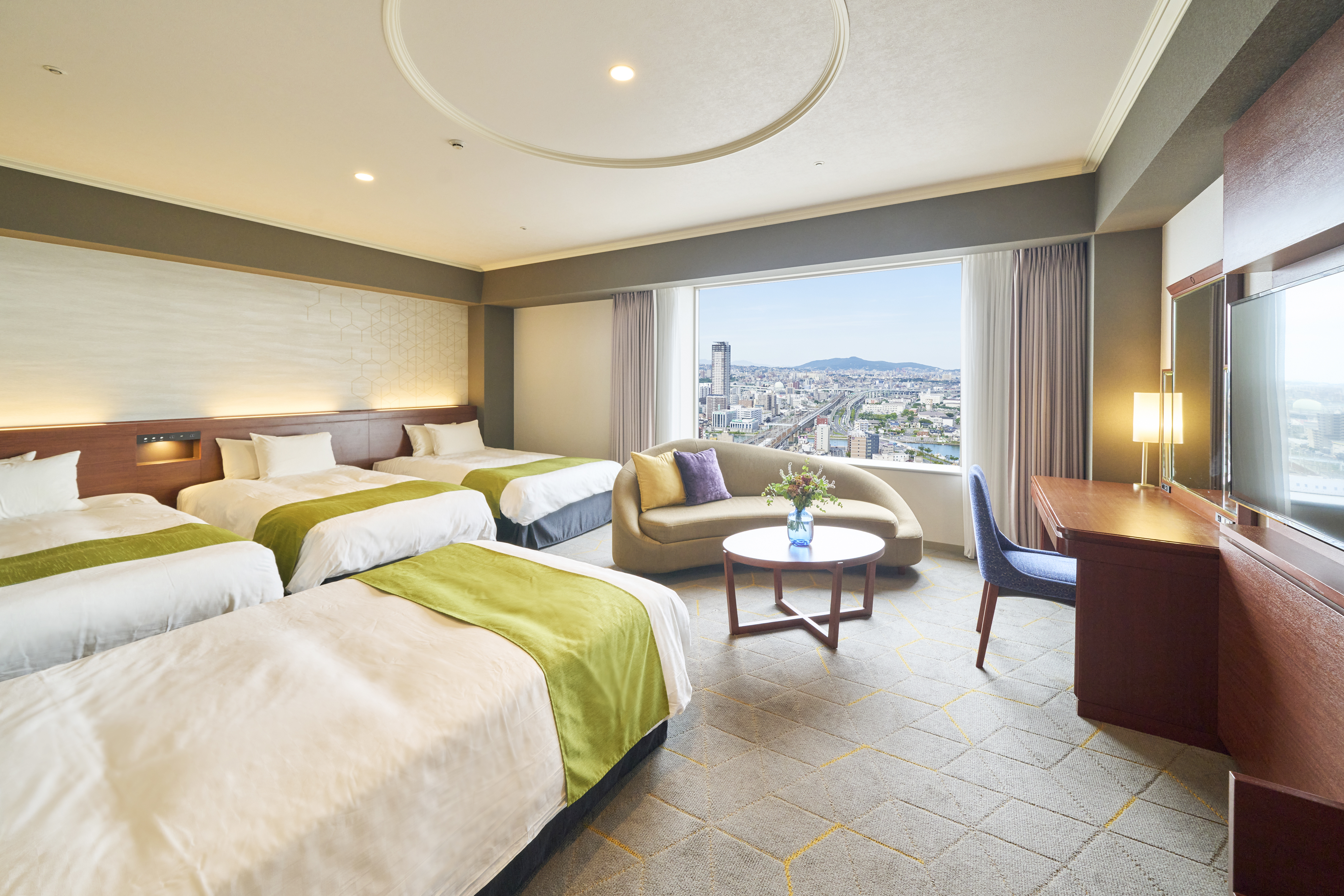 Deluxe, Twin Beds, Two Extra Beds, Superior Floor