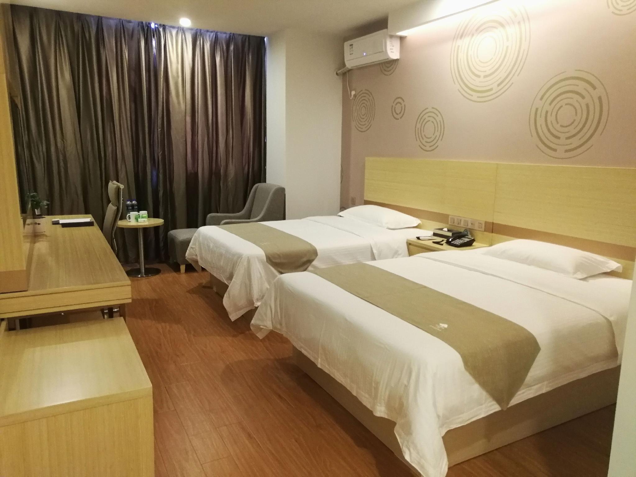 Room at GreenTree Inn Chizhou Shitai County Zhengwu New District, CHIZHOU