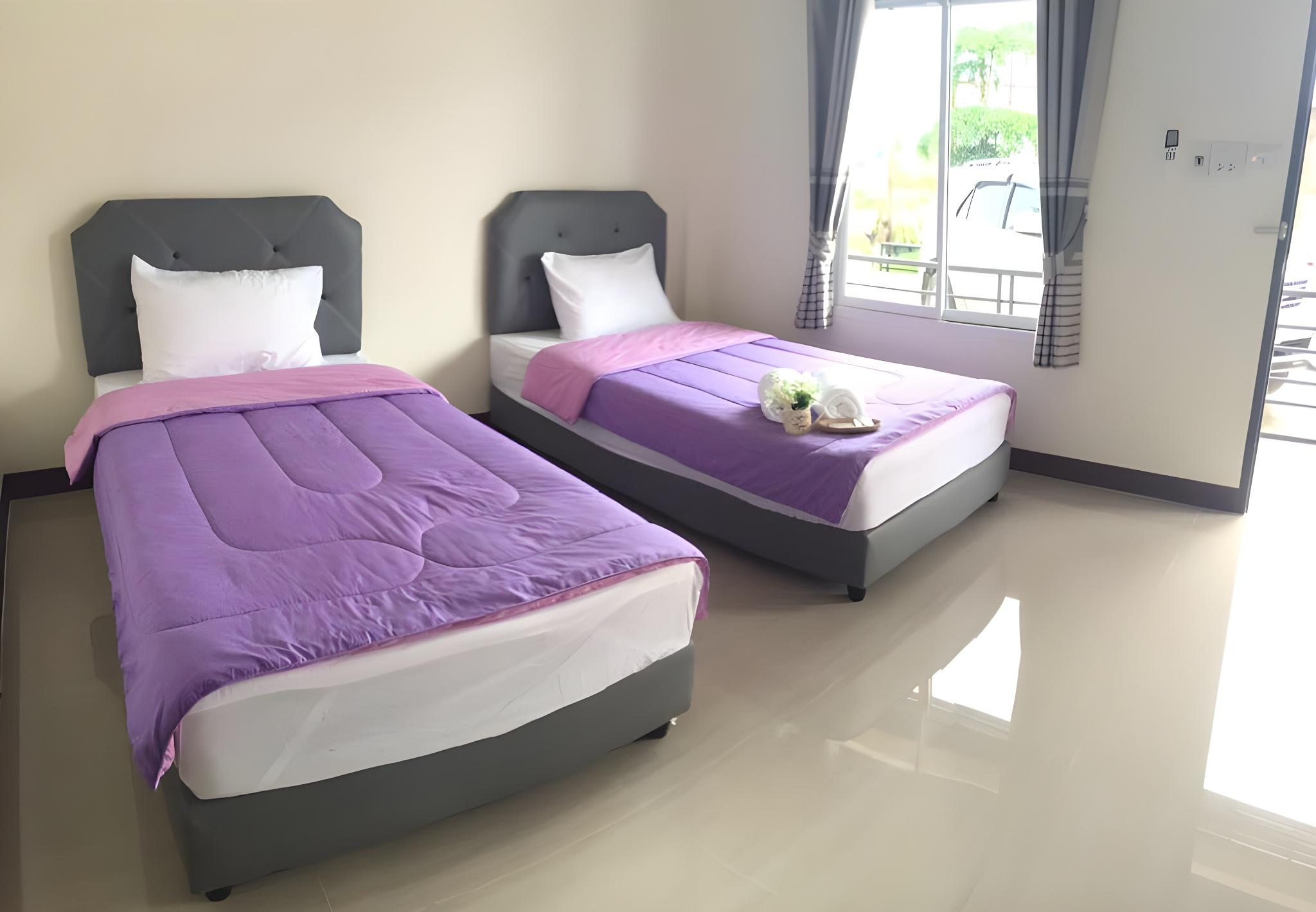 Semi Room, Standard, Twin Beds, Semi Double Bed