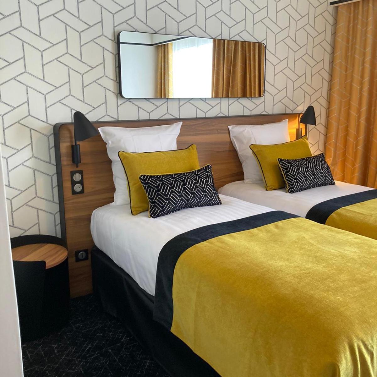 غرفة بريفيليج رباعية بسرير بطابقين وسرير كوين، VILLA MODIGLIANI HOTEL 3/3