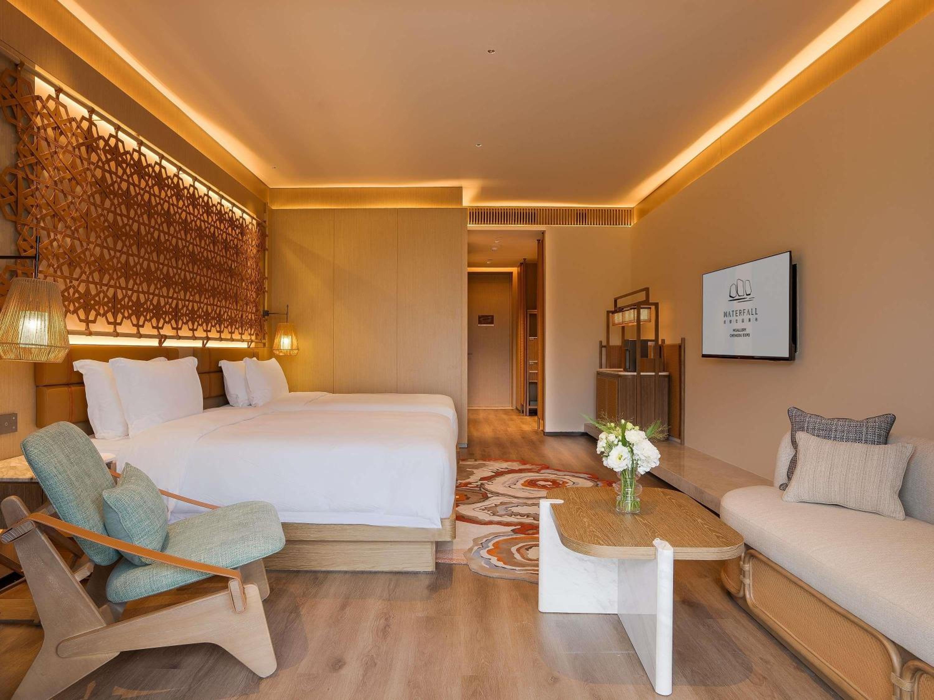 Courtyard, Deluxe, 2 Double Beds, Expo Park View