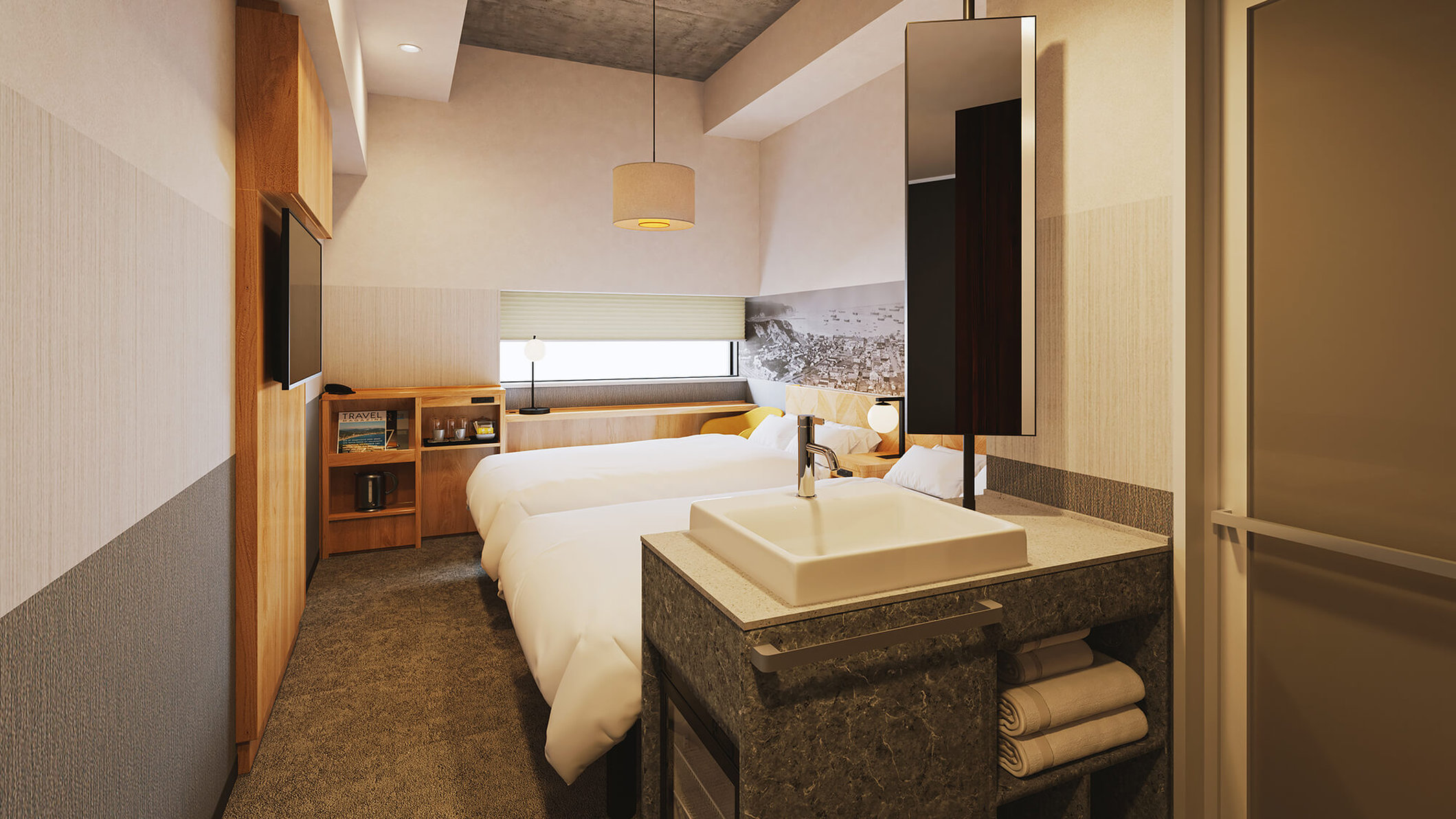 Hollywood, Twin Beds