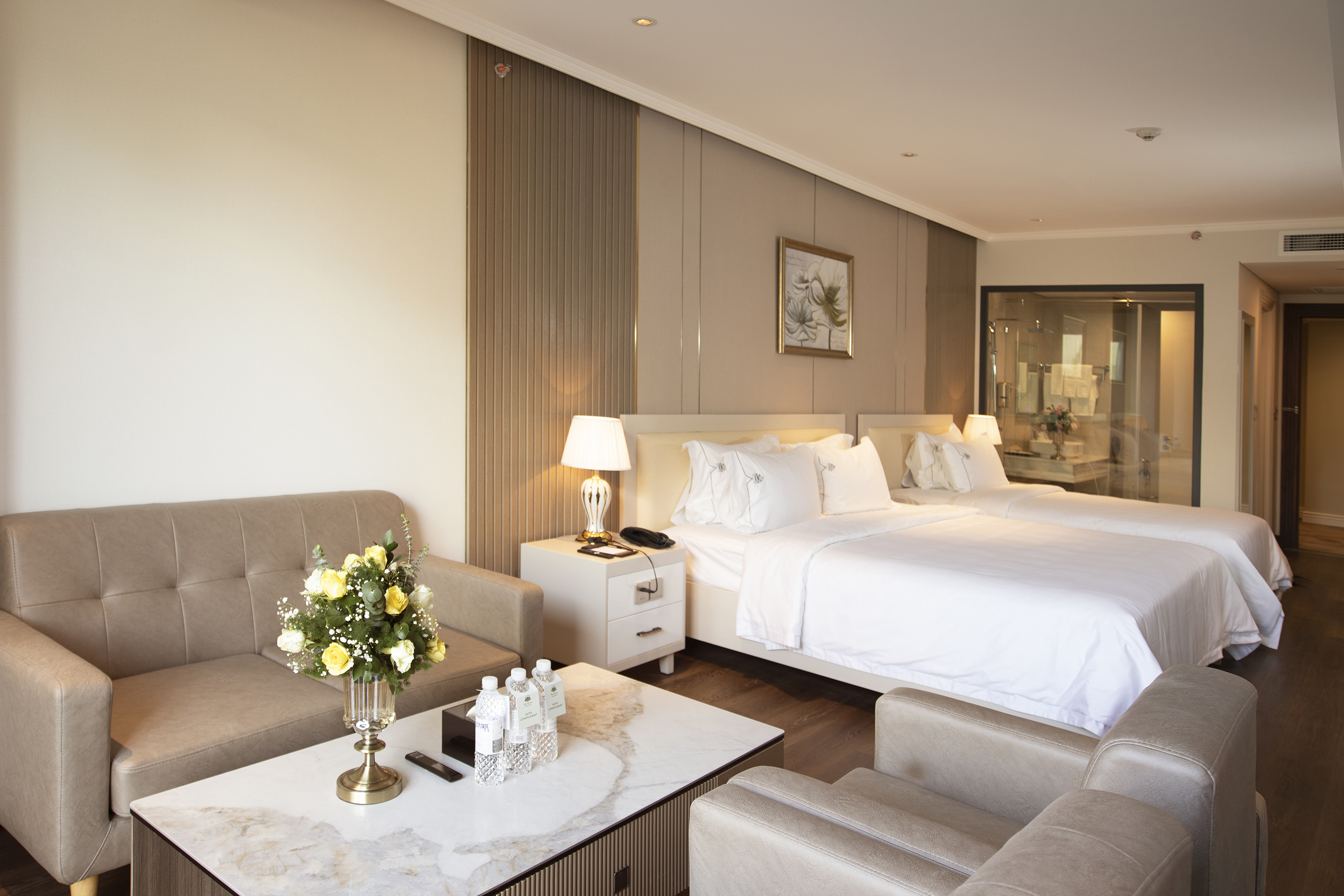 غرفة ديلوكس بسرير مزدوج، MerPerle Dalat Hotel 7/7