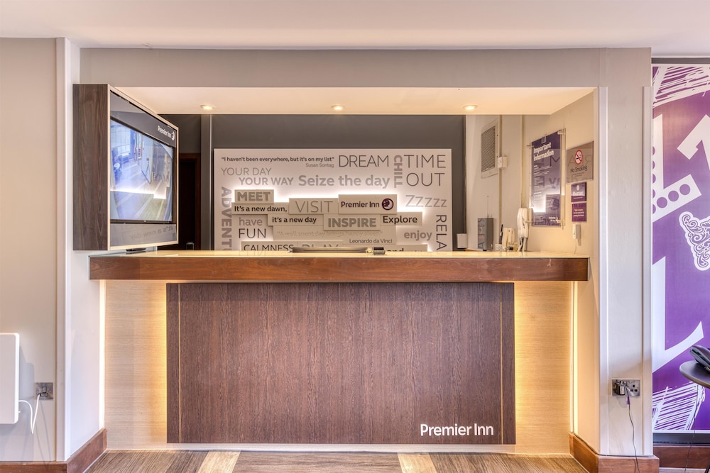 Lobby at Premier Inn Liverpool (Tarbock), LIVERPOOL