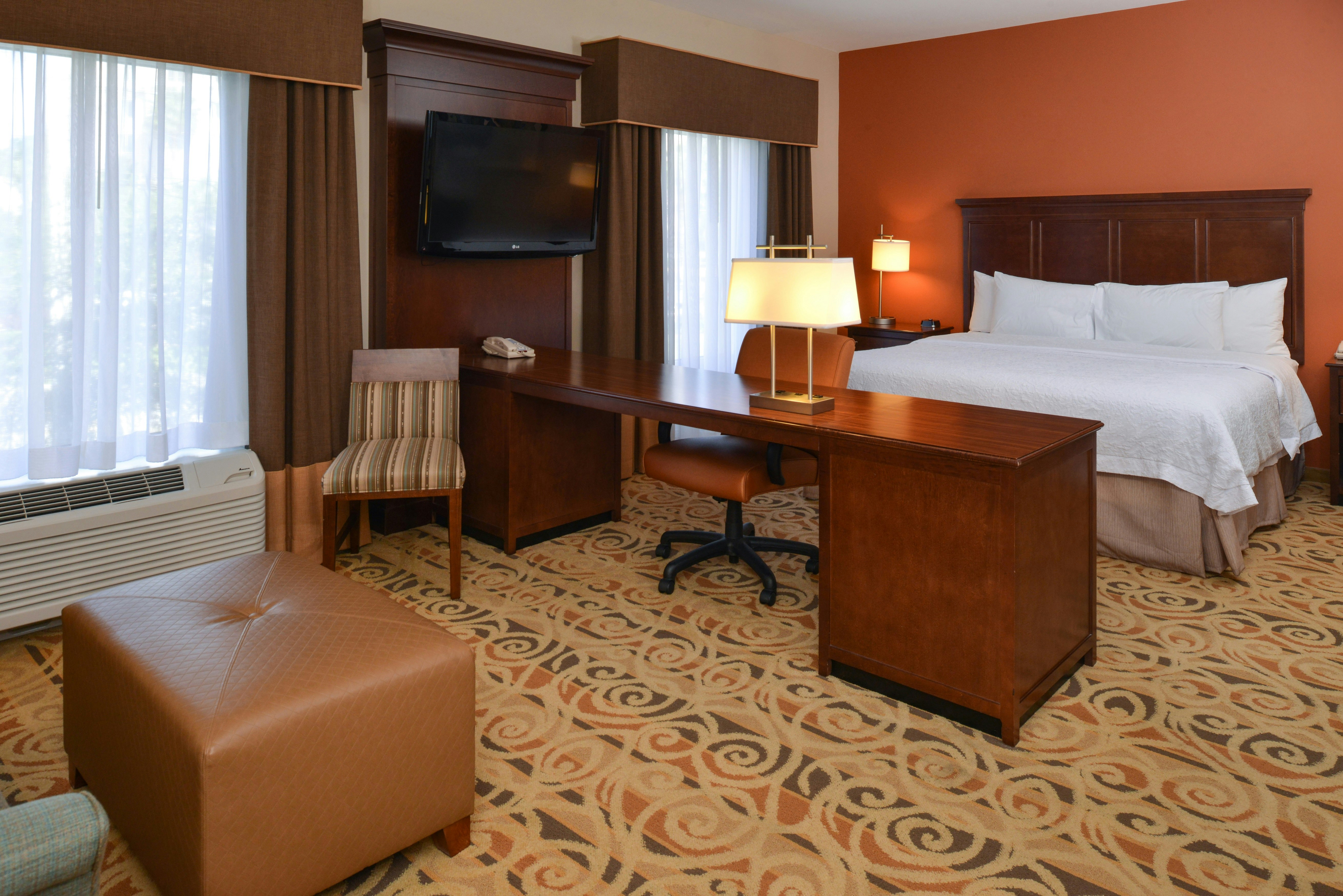 جناح استوديو بسرير كينج، Hampton Inn And Suites Ocala 3/4