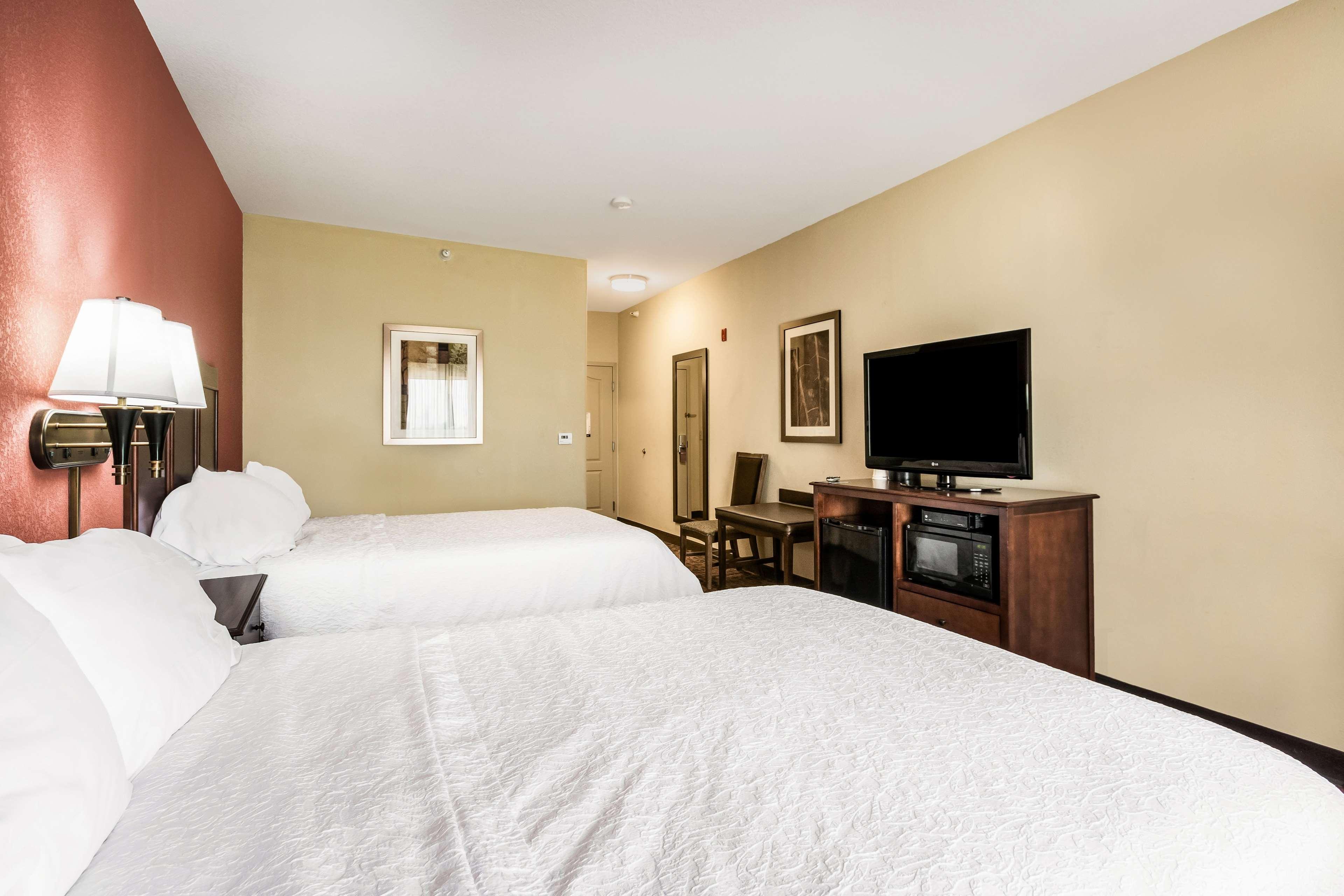 Room, 2 Queen Beds, Bath and Shower
