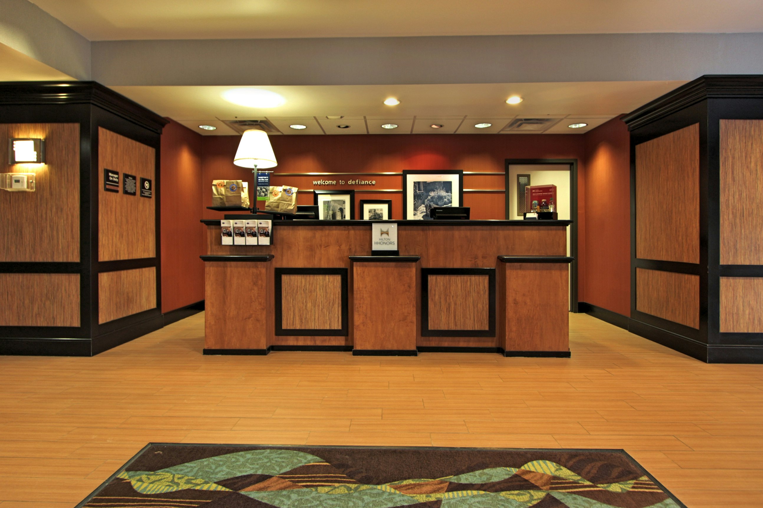 Lobby at Hampton Inn Defiance, DEFIANCE - OH