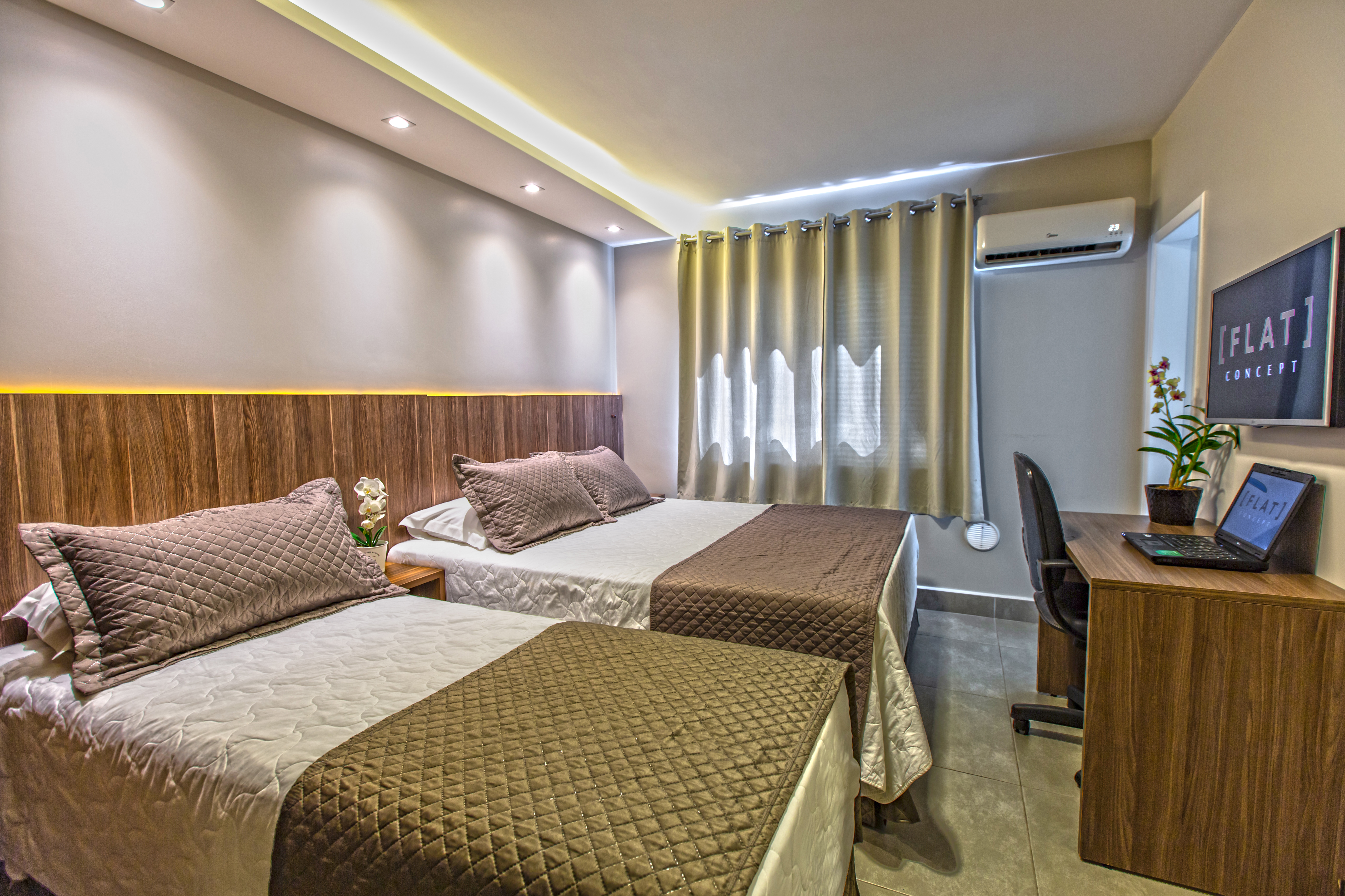 غرفة قياسية ثلاثية، Concept Hotel Flat 5/10