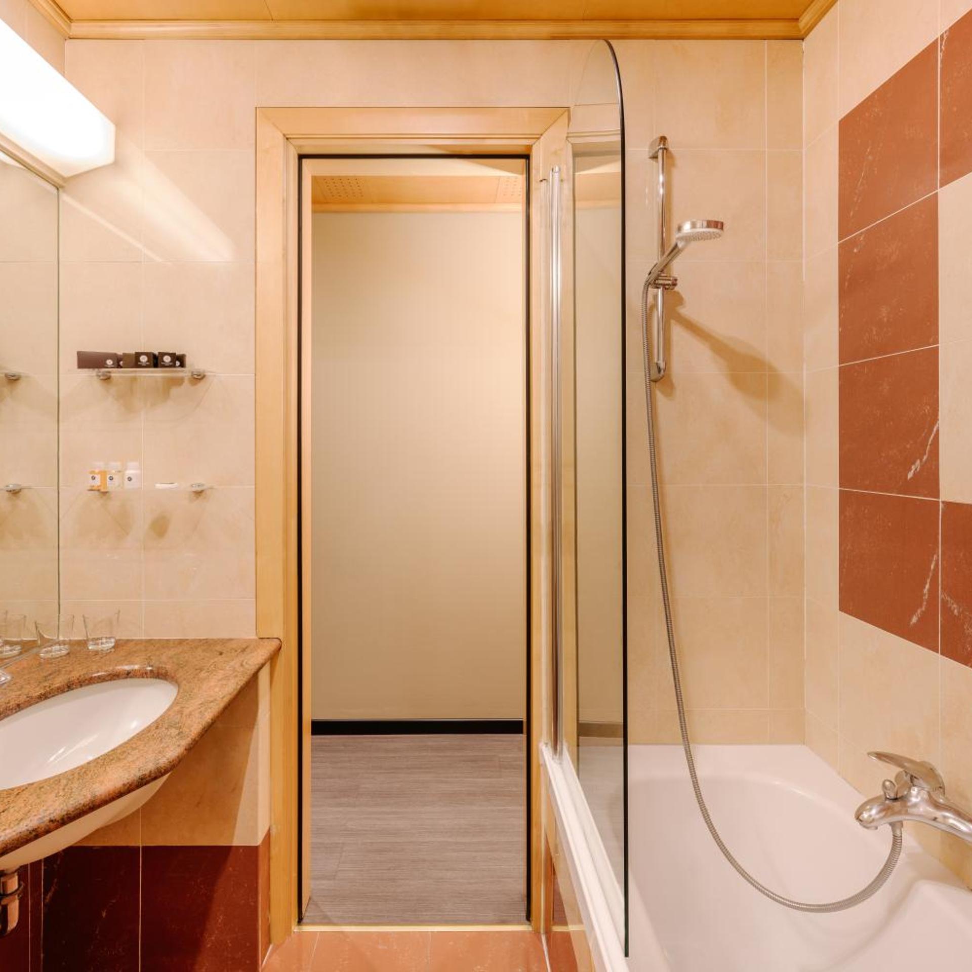 غرفة تنفيذية بسرير مزدوج أو سريرين منفصلين، City Life Hotel Poliziano 10/10