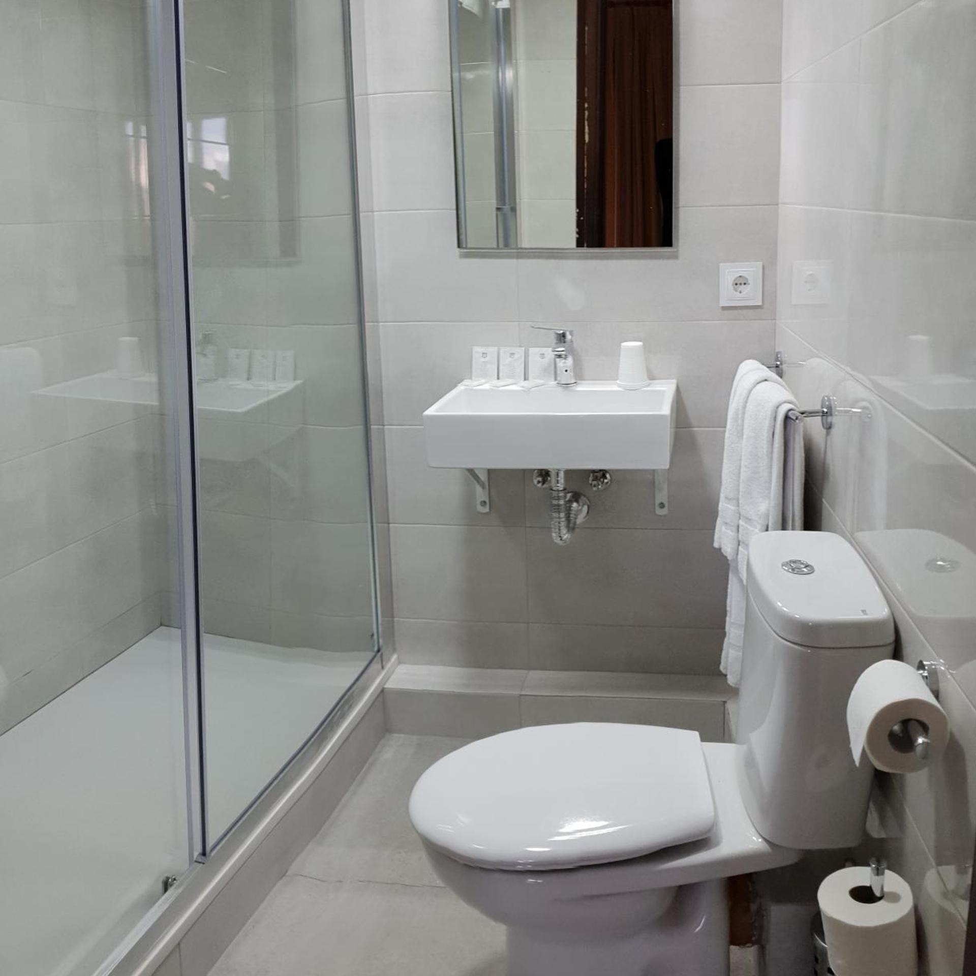 غرفة بسريرين منفصلين مع سرير إضافي، Hotel Toledano Ramblas 5/5