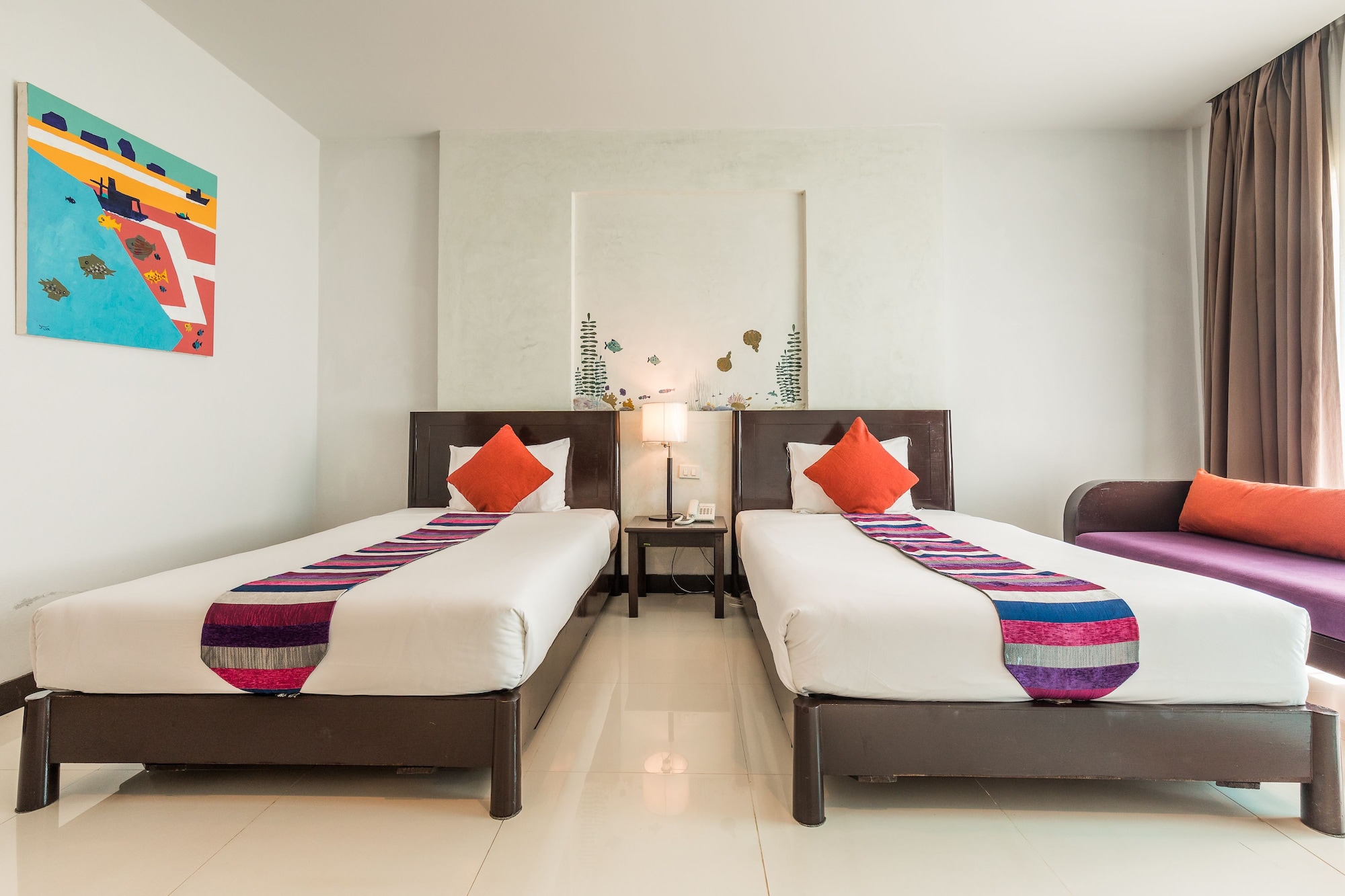 غرفة ديلوكس بسريرين فرديين، Krabi Aquamarine Resort 4/10