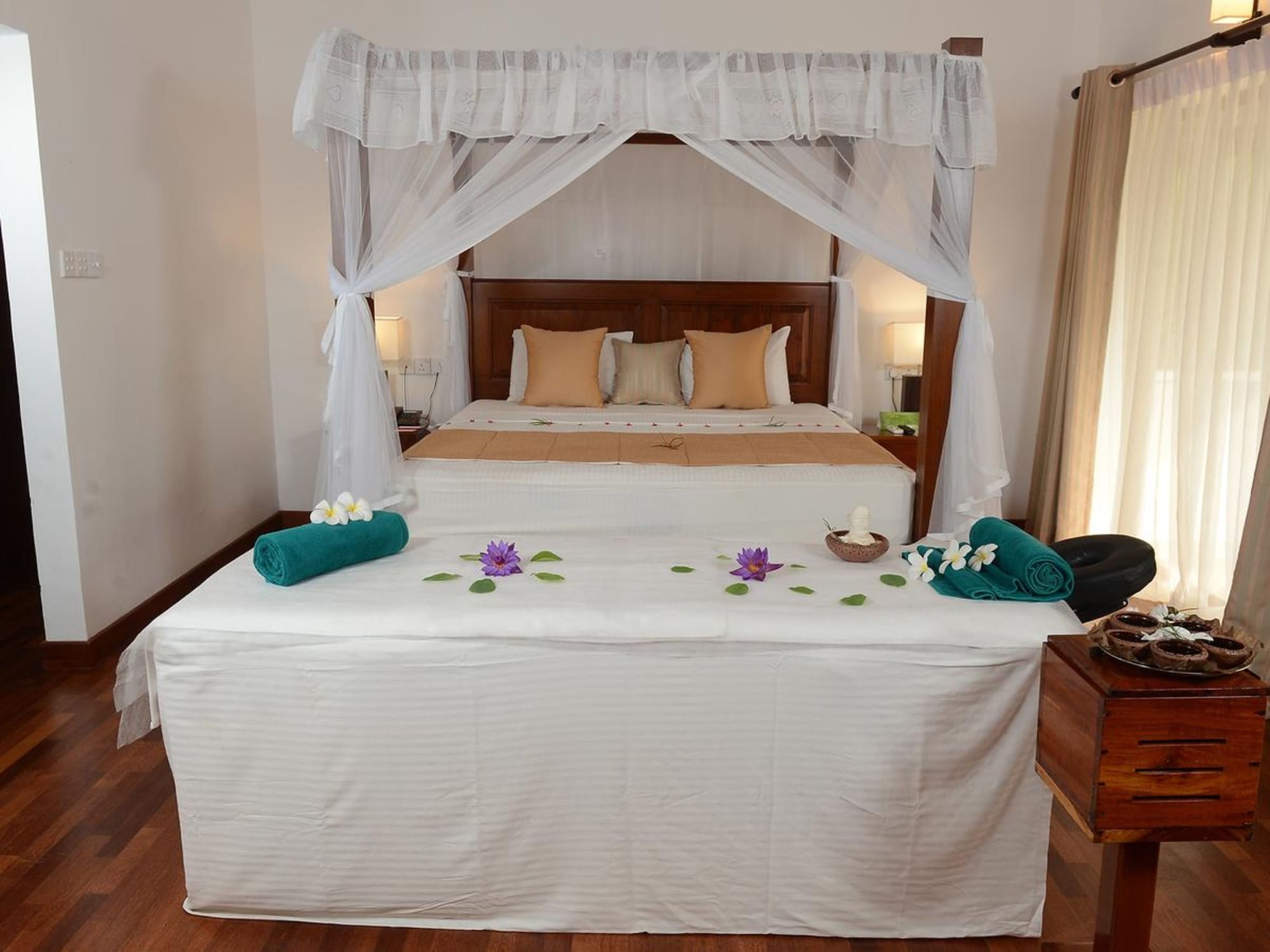 جناح ديلوكس بسرير كينج بإطلالة على الحديقة، Siddhalepa Ayurveda Health Resort 5/10