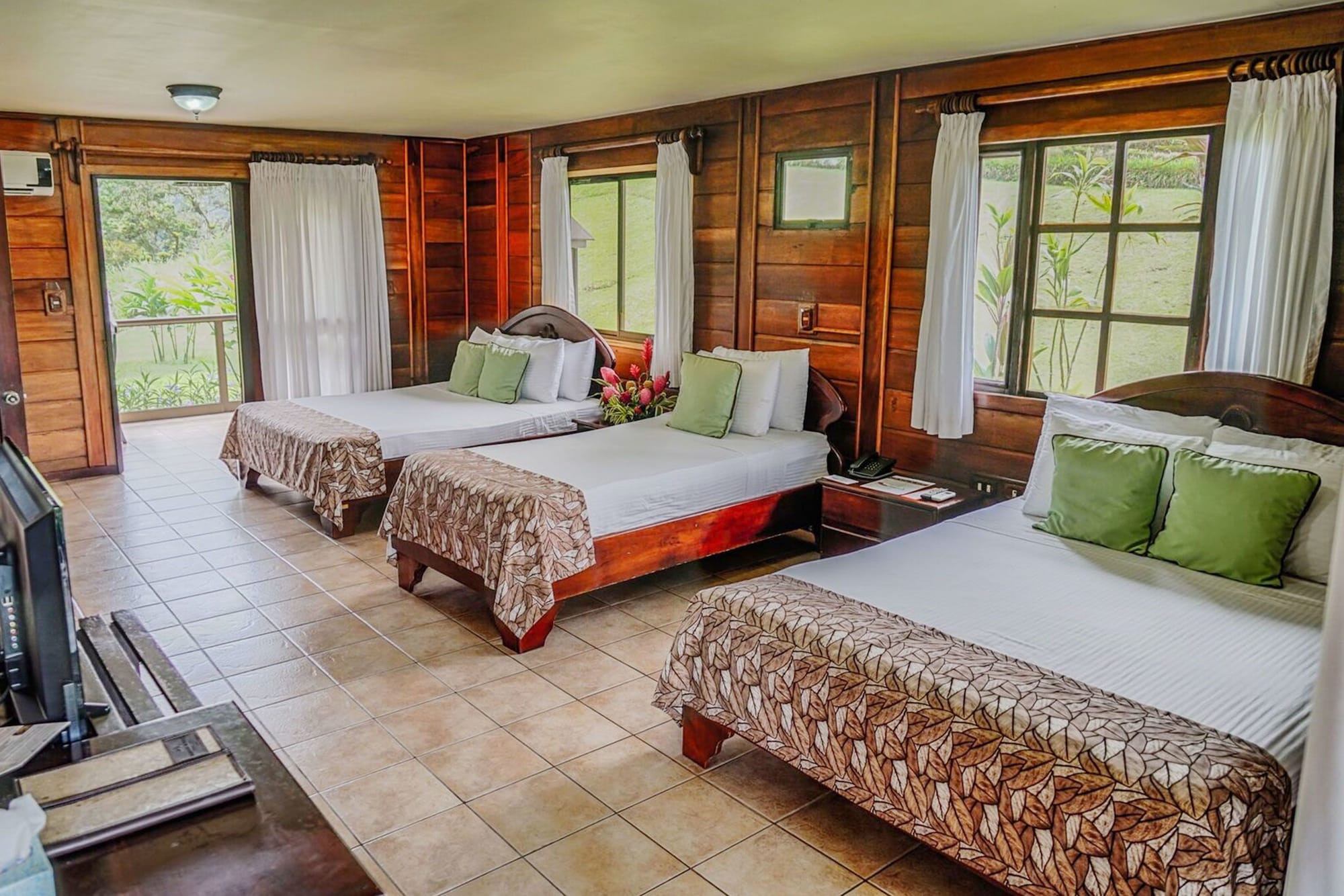 Family, 1 Single and 2 Queen Beds