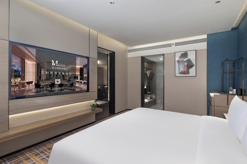 غرفة تنفيذية مفردة بسرير كينج، Grand Madison Shenzhen Longhua Yujing 3/4