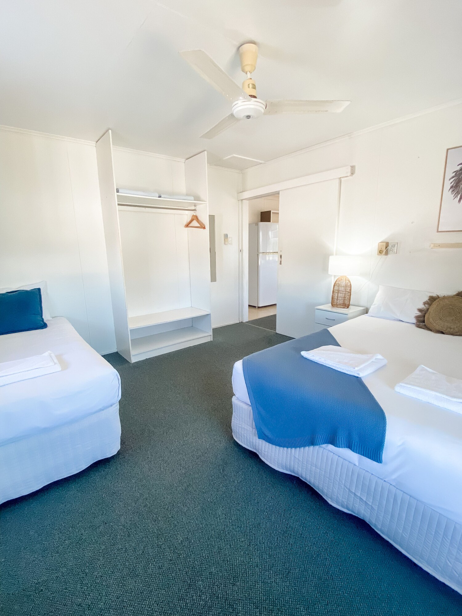 شقة بسرير كوين وسريرين منفصلين بغرفتي نوم، Pacific Sun Bargara Beach Motel 3/7