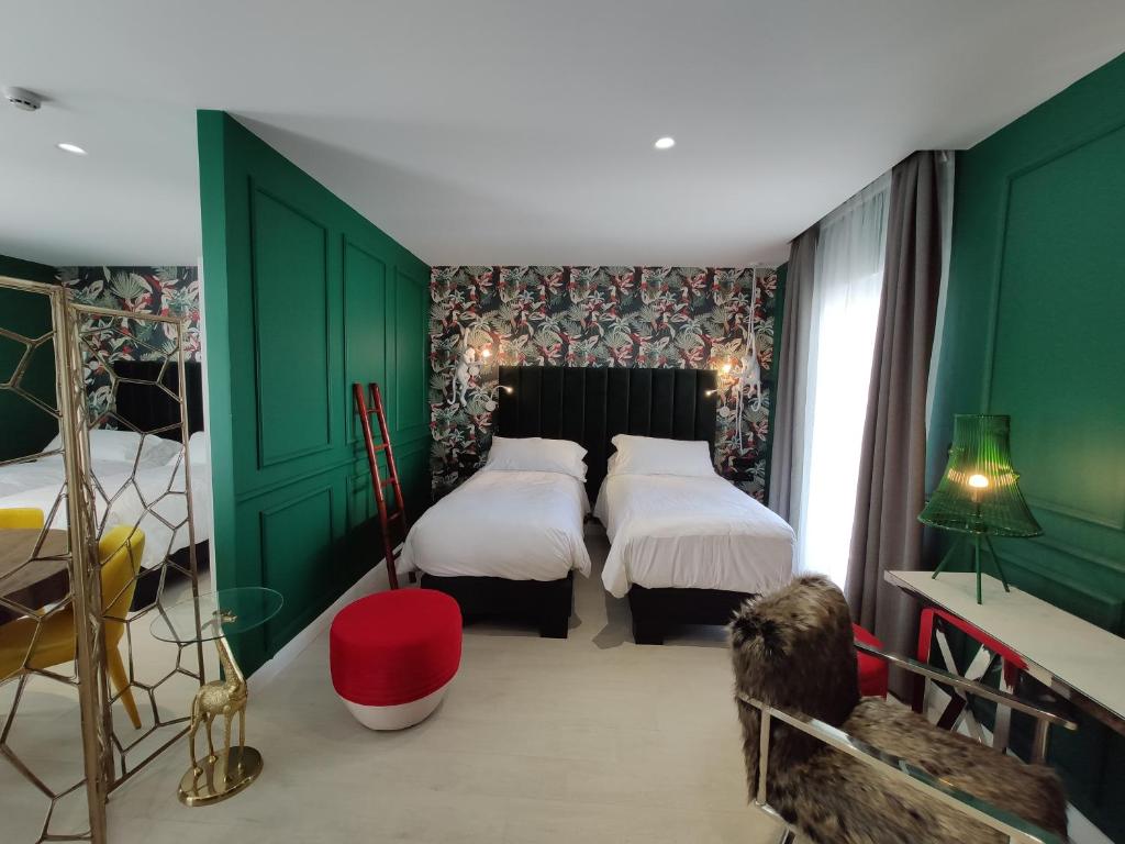 غرفة عائلية بسرير مزدوج أو سريرين منفصلين، Holm Hotel And Spa 5/10
