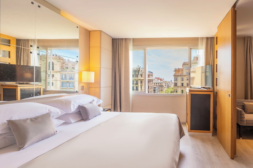 جناح جونيور بإطلالة على المدينة، Hotel Hesperia Barcelona Presidente 2/8
