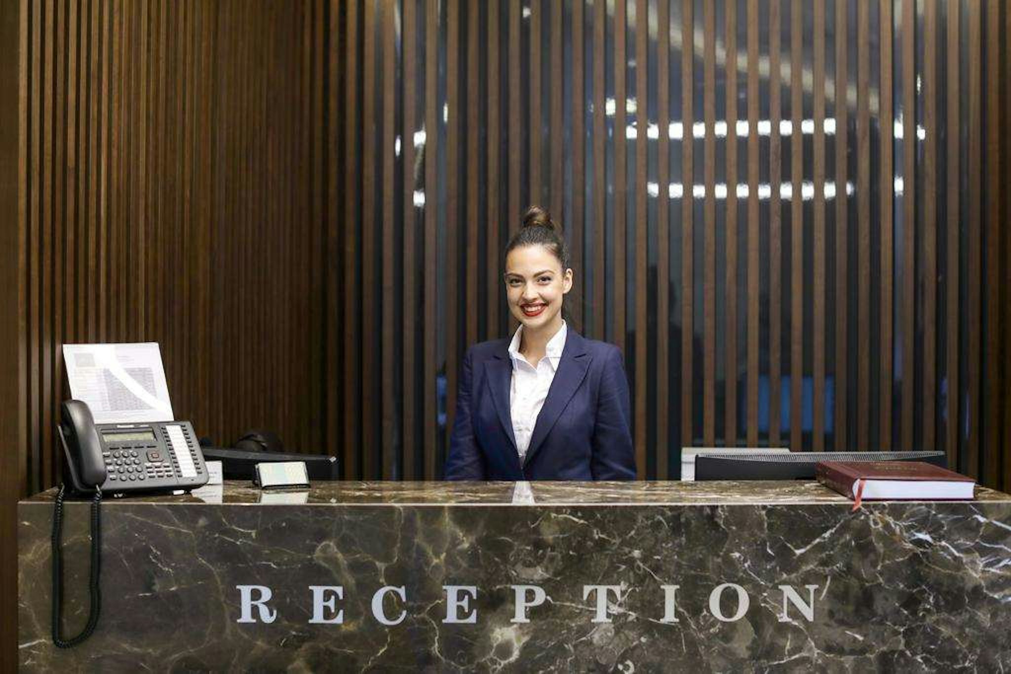 Lobby at Hotel Centar No 1, BELGRADE
