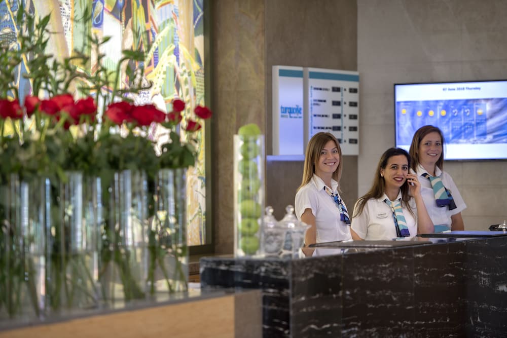 Lobby at Turquoise Hotel, Sorgun (Antalya)