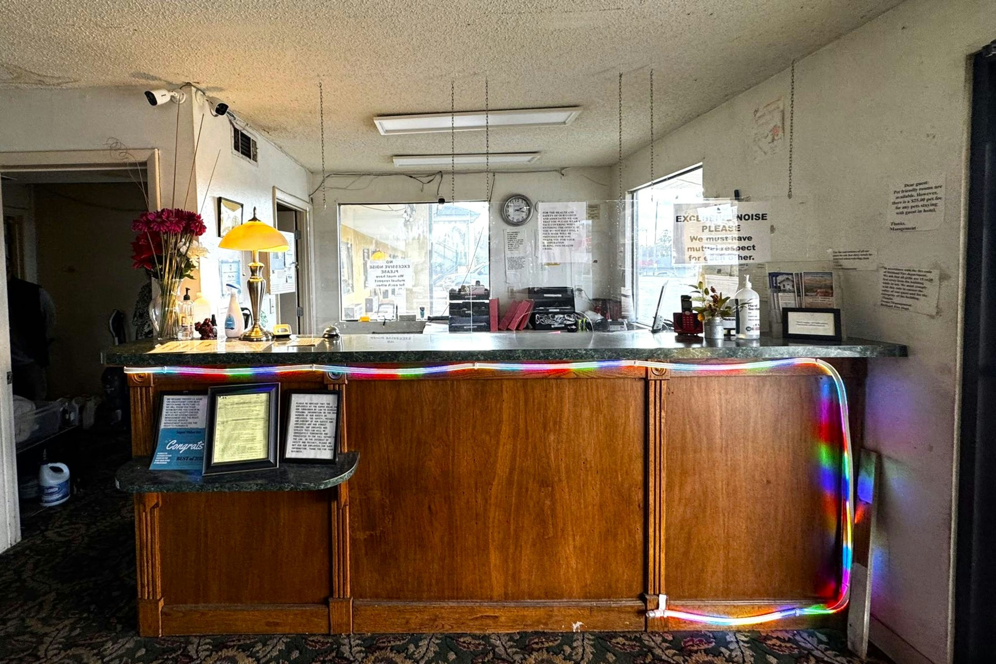 Lobby at Super Value Inn Richland Near Americus US 280, COLUMBUS - GA
