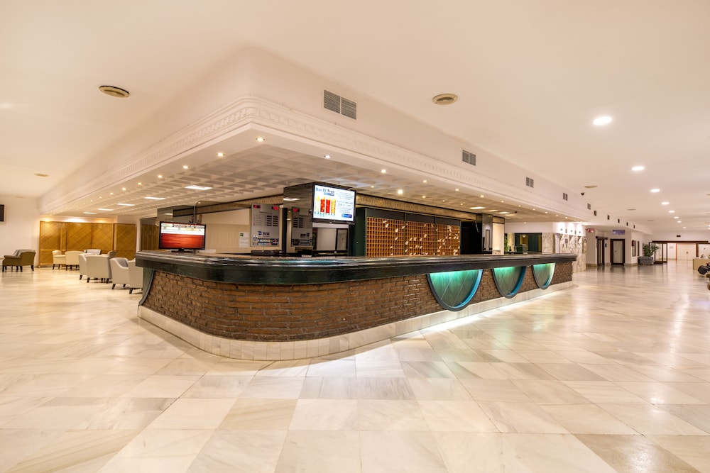 Lobby at Las Palmeras Hotel, FUENGIROLA