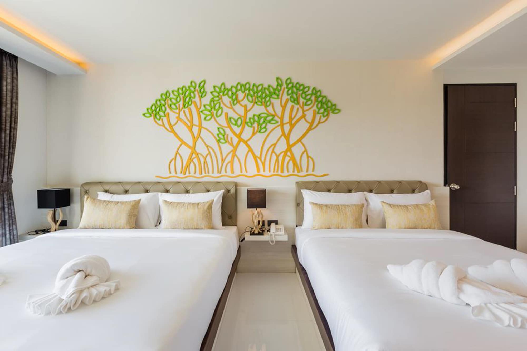 River, Deluxe, Family, 2 Double Beds, with View, Balcony، River Front Krabi Hotel 4/5