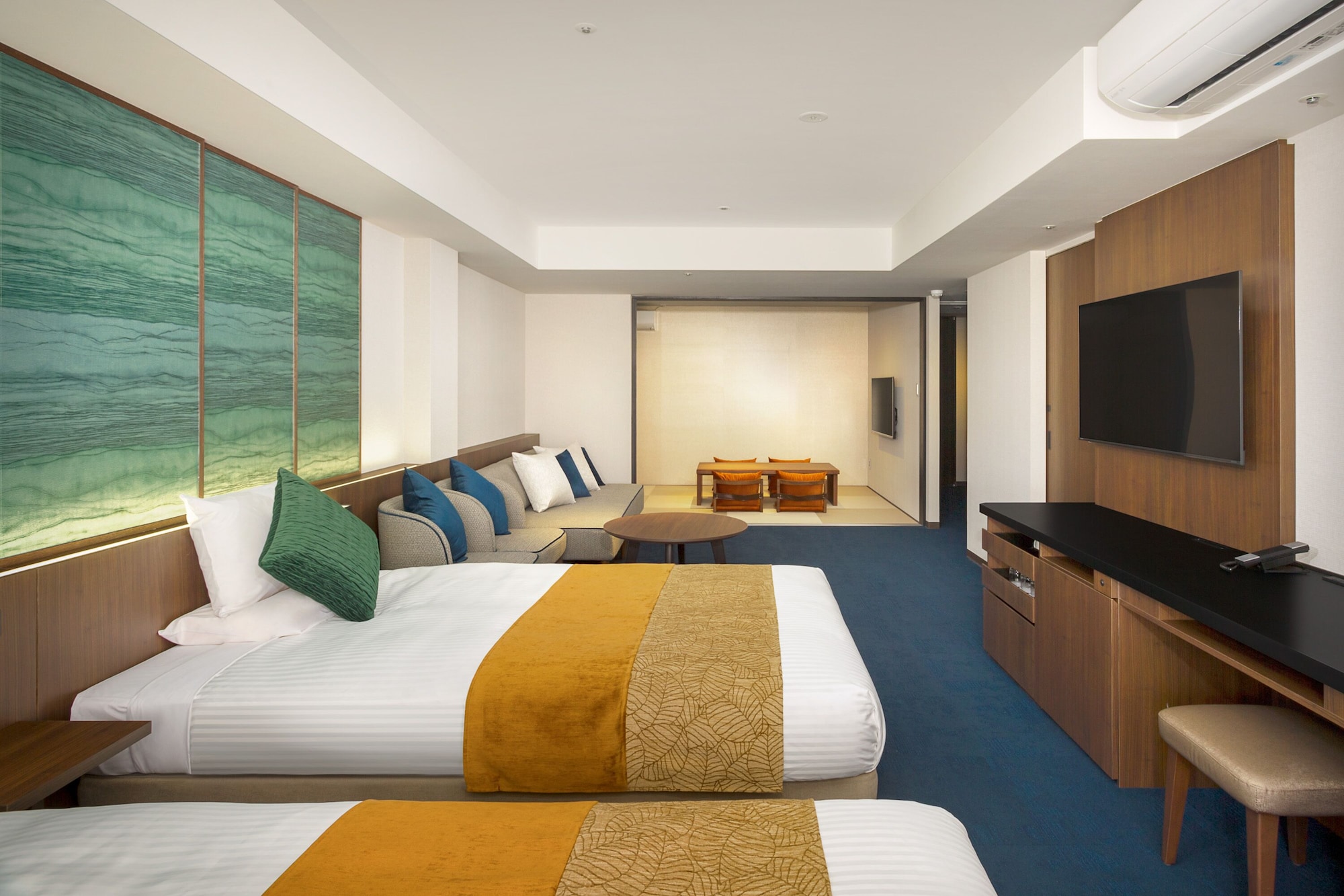 Room, Twin Beds, 3 Futon Beds, River Front, Tatami