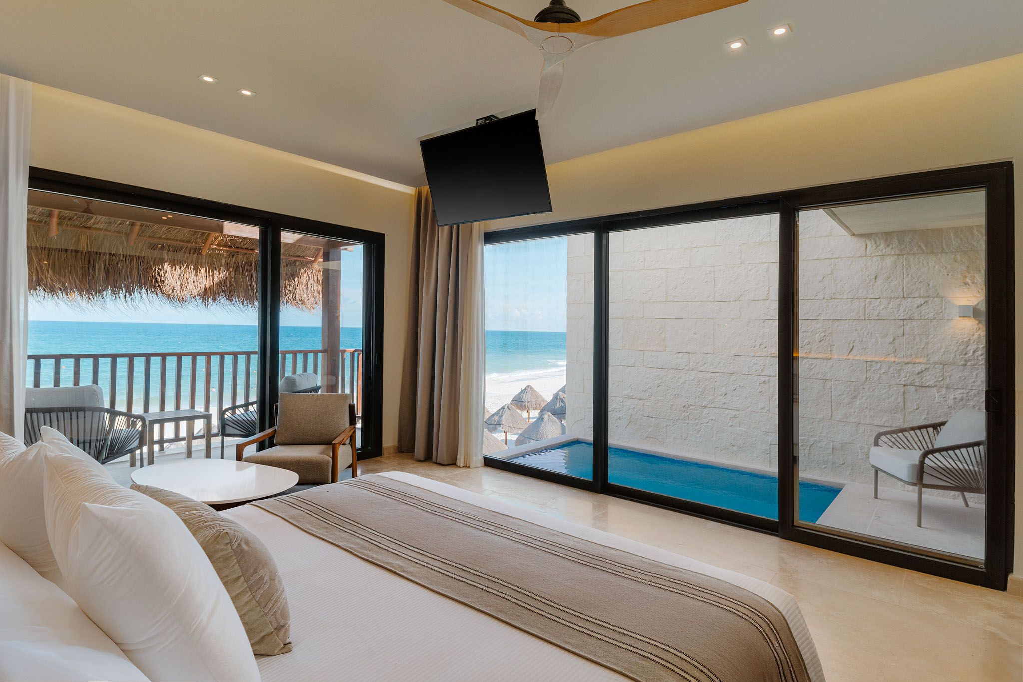 Dunas Ocean View Private Pool Top Floor Suite