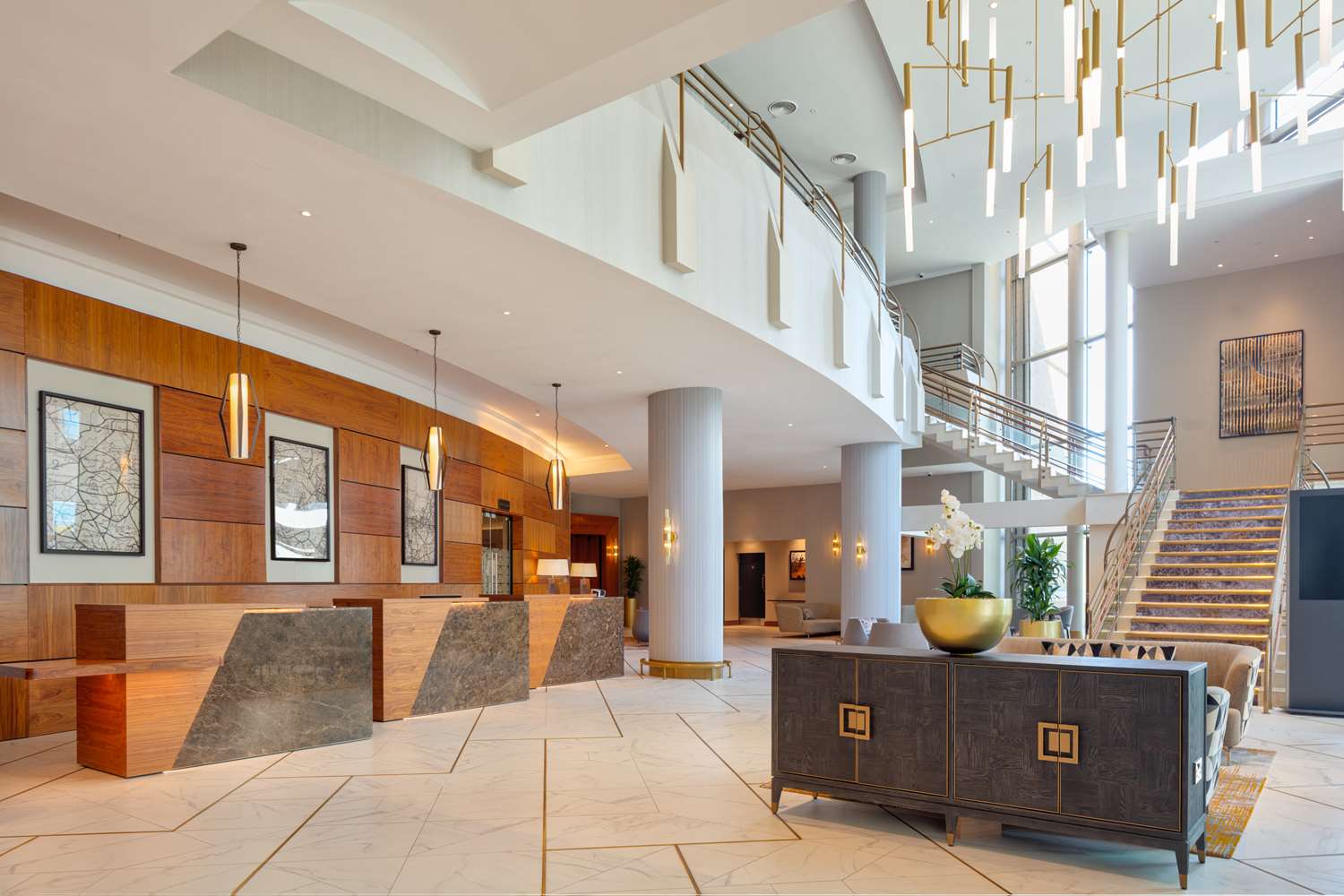Lobby at HILTON BELFAST, BELFAST