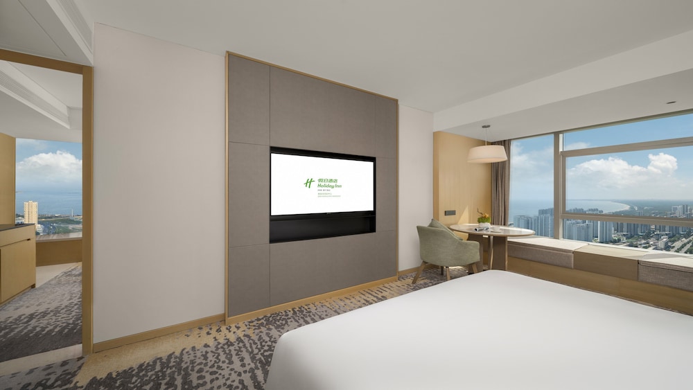 جناح بسرير كينج بإطلالة على البحر بغرفة نوم واحدة، Holiday Inn Qinhuangdao Haigang 3/5