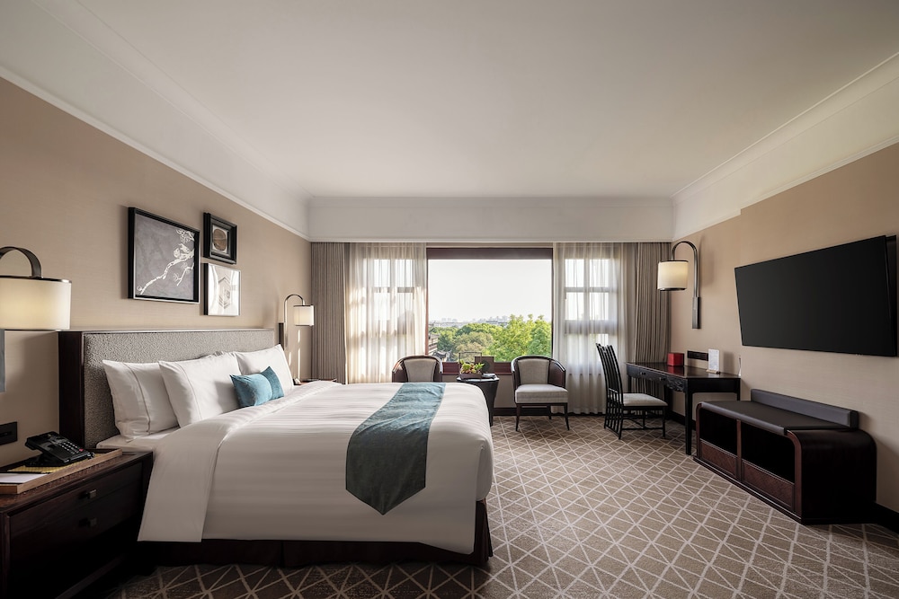 غرفة بريميير بسرير كينج بإطلالة، Pan Pacific Suzhou 2/5
