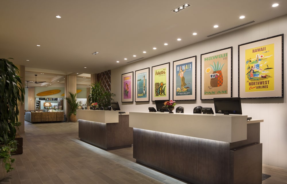 Lobby at Queen Kapiolani Hotel, HONOLULU - HI