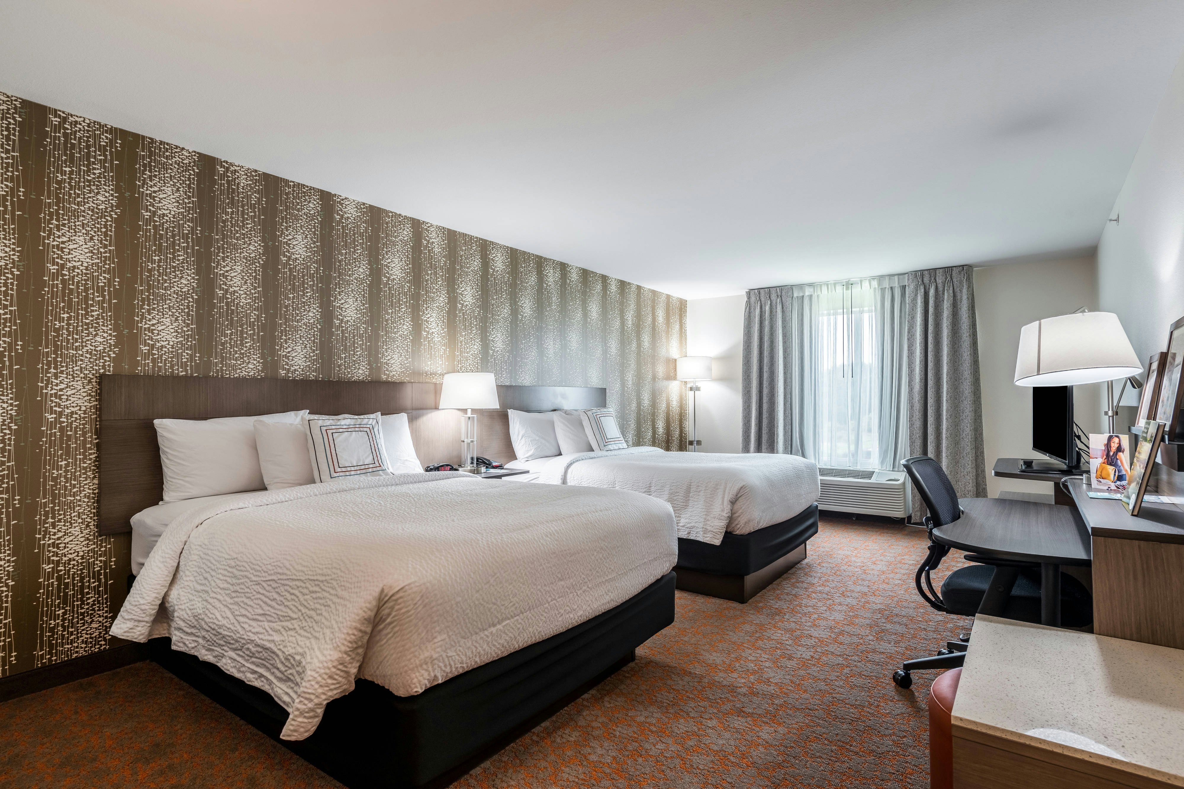غرفة بسريرين كوين، Fairfield Inn Suites By Marriott St Joseph Stevensville 2/3